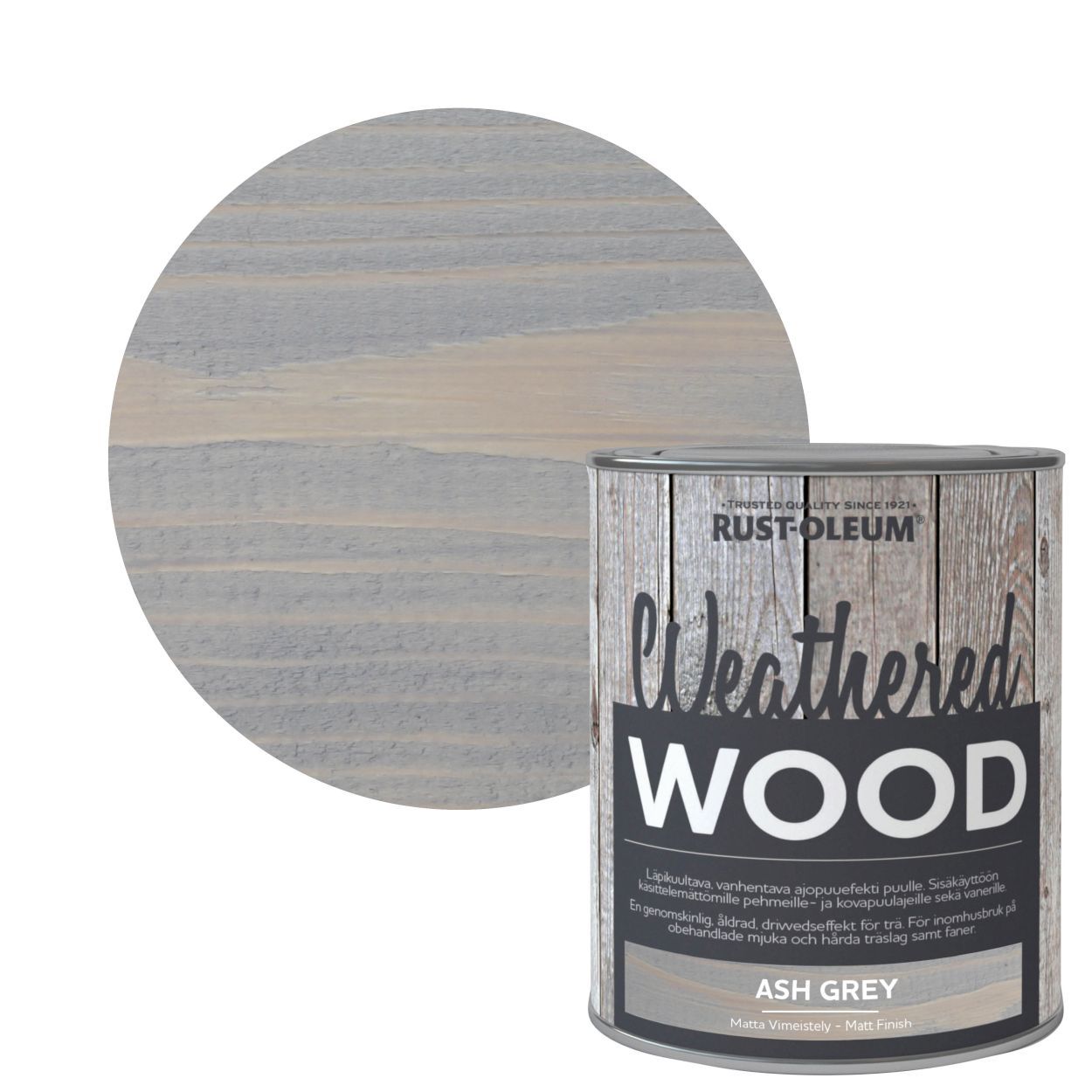Rust-Oleum Weathered Wood Ash Grey 750Ml