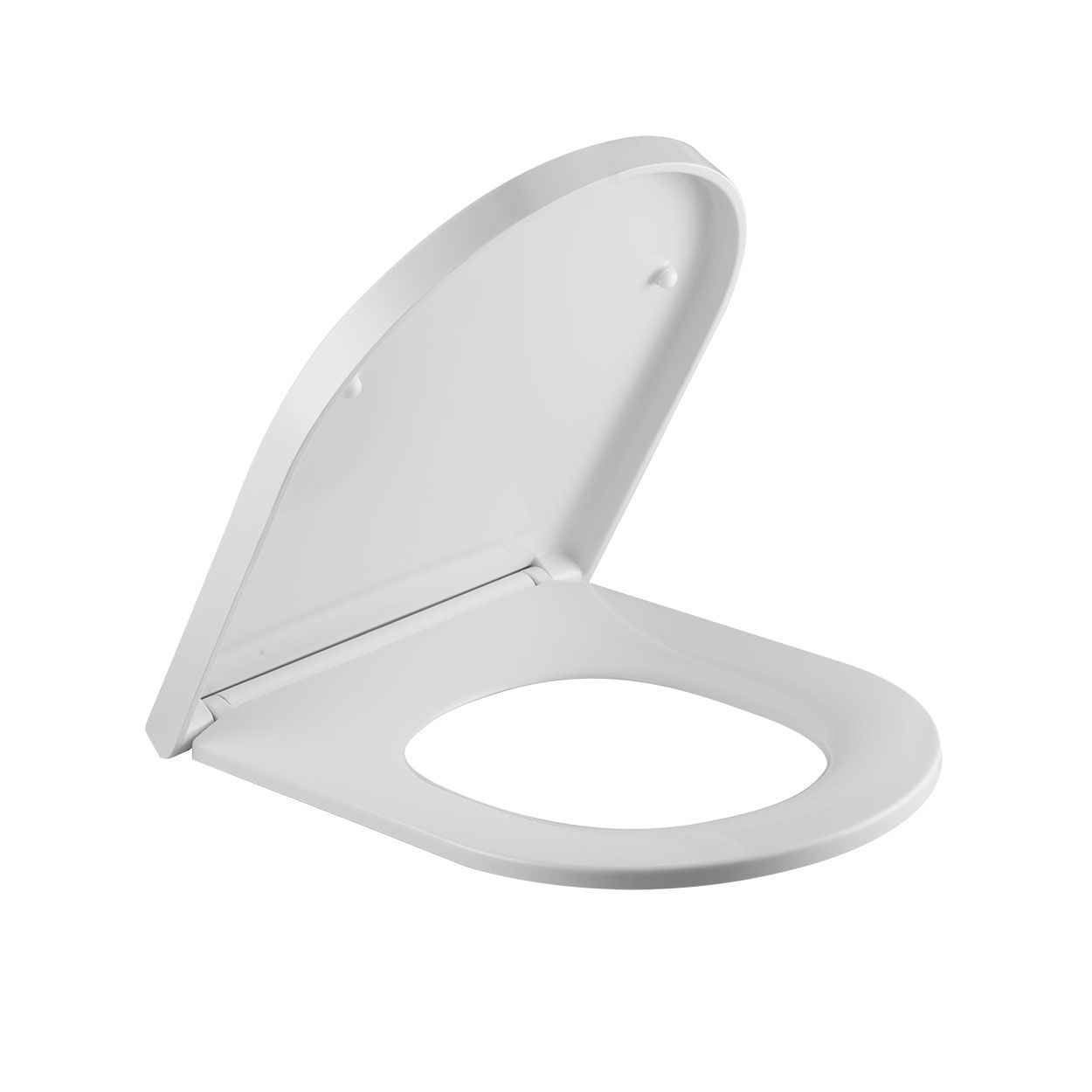 Tema Anti-Bacterial D Shape Soft Close Toilet Seat