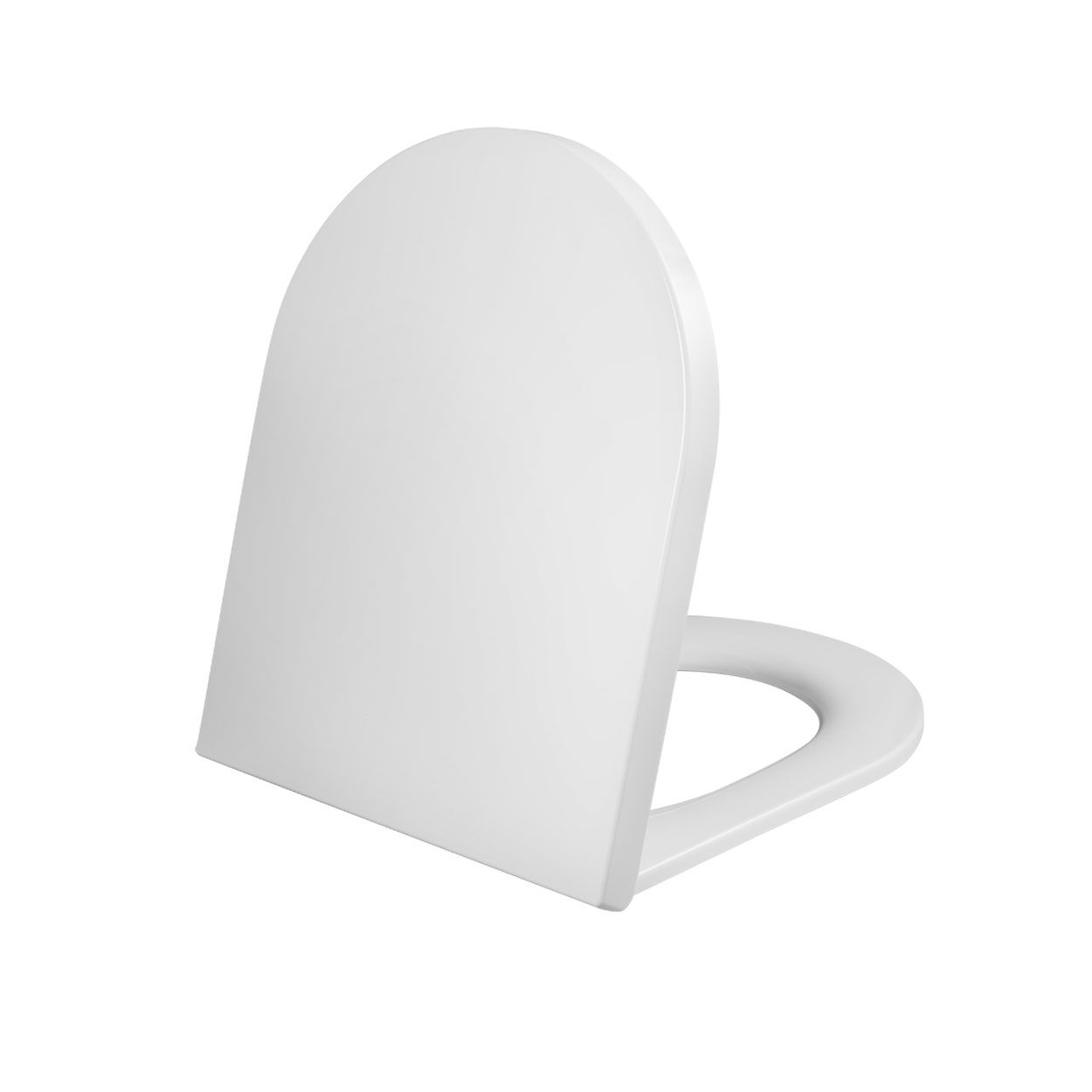 Tema Anti-Bacterial D Shape Soft Close Toilet Seat