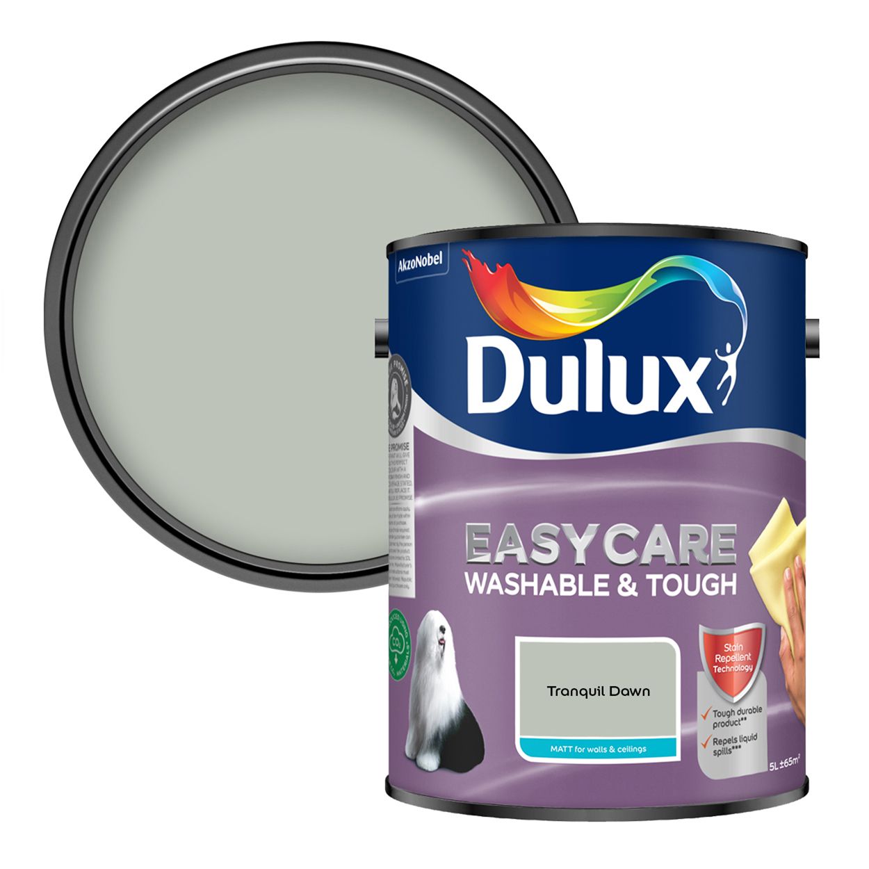 Dulux Easycare Washable & Tough Matt Tranquil Dawn 5L