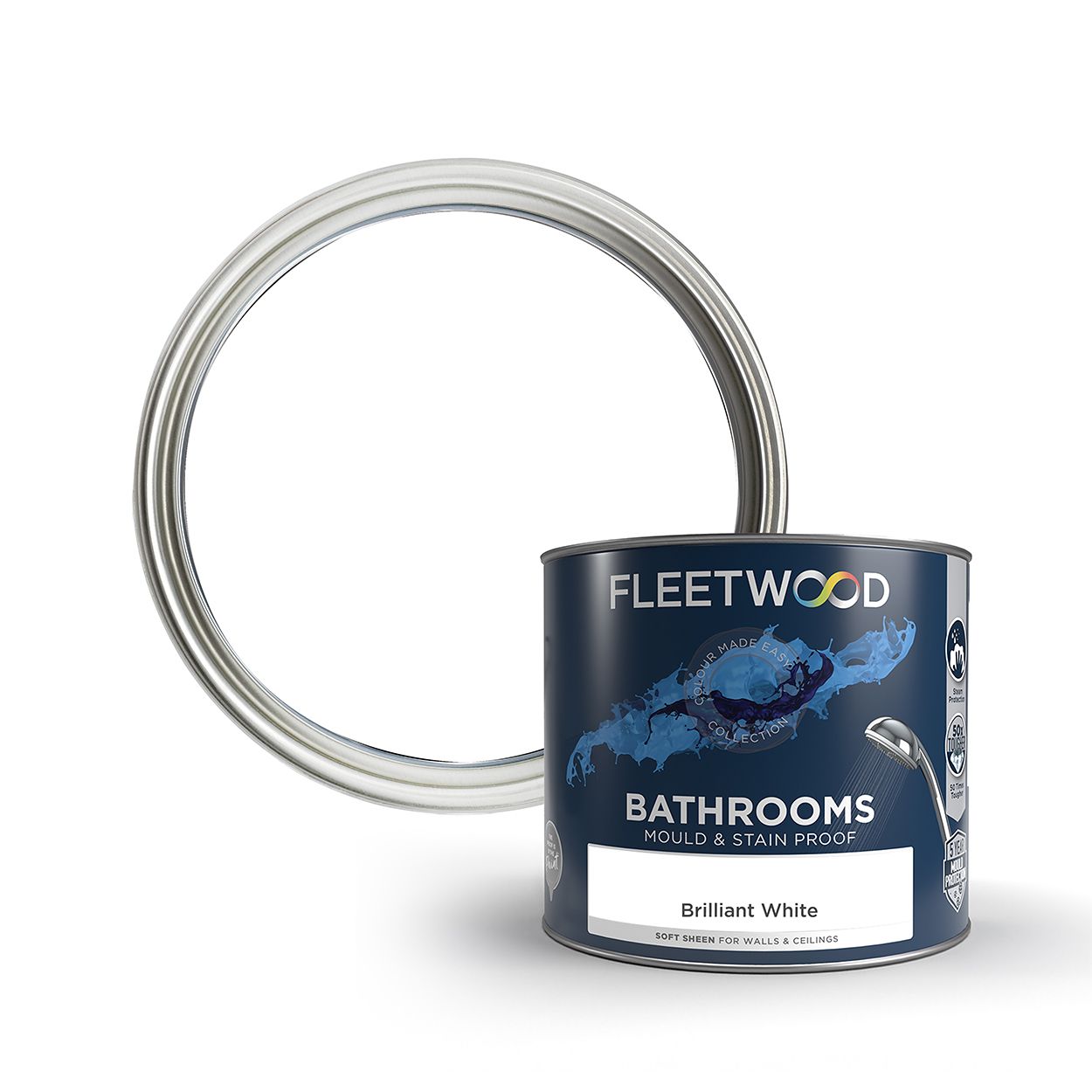 Fleetwood 2.5L Bathroom Brilliant White