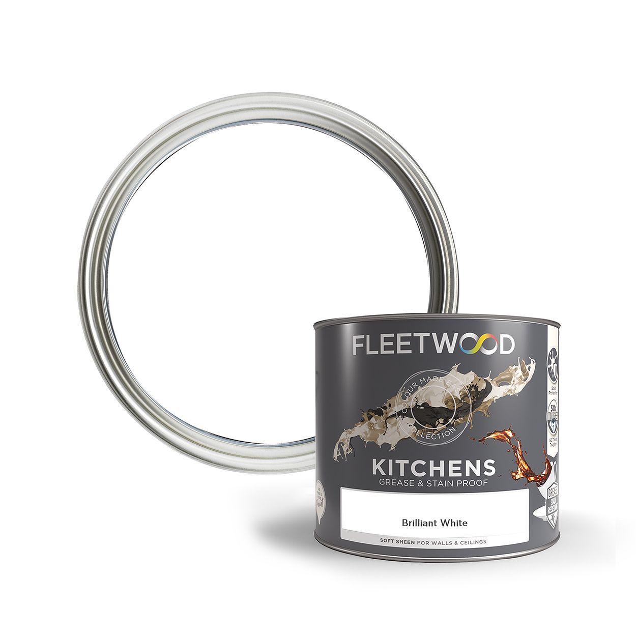 Fleetwood 2.5L Kitchen Brilliant White