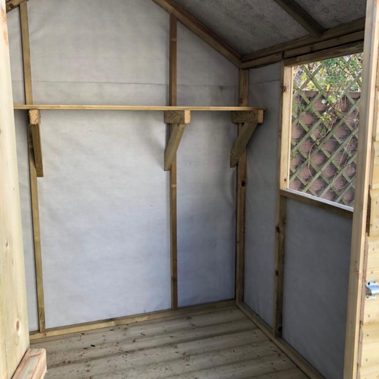 MCD Eco Classic Wooden Shed 8ft x 6ft