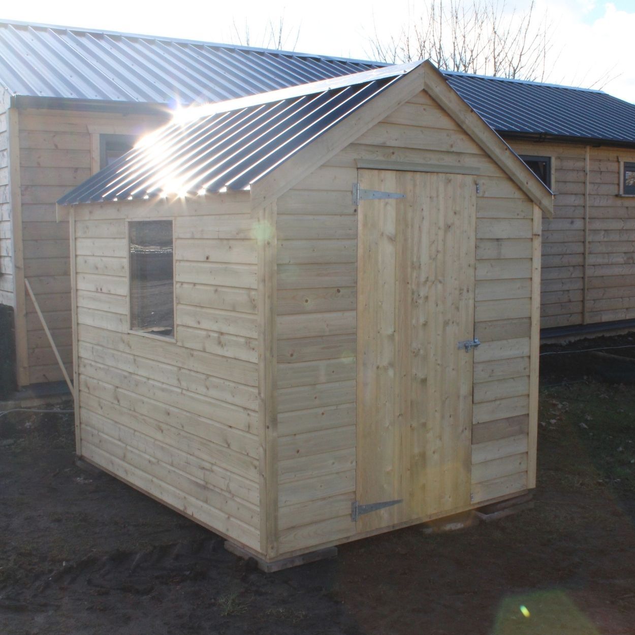 MCD Eco Classic Wooden Shed 8ft x 8ft