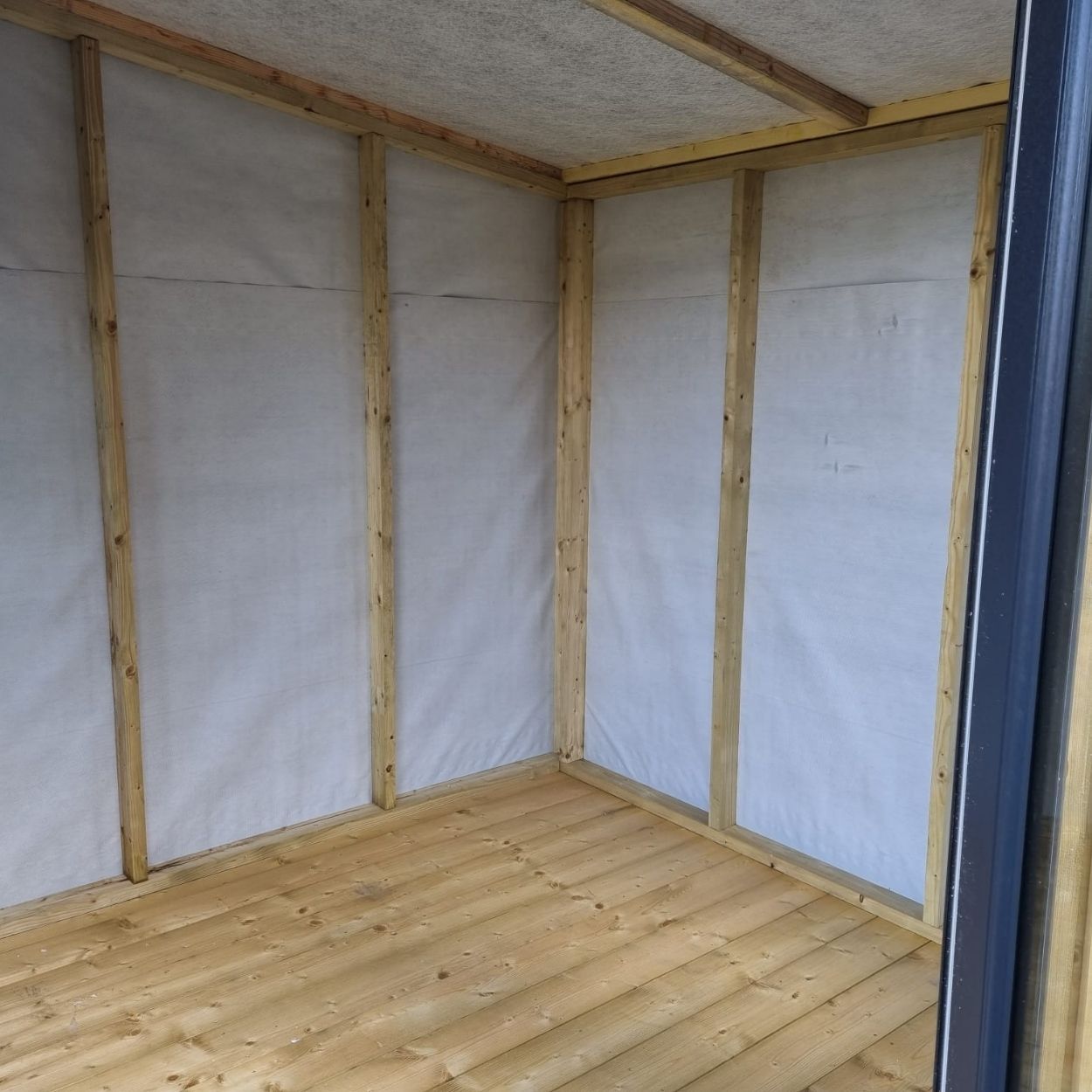 MCD Eco Pent Wooden Shed 8ft x 6ft