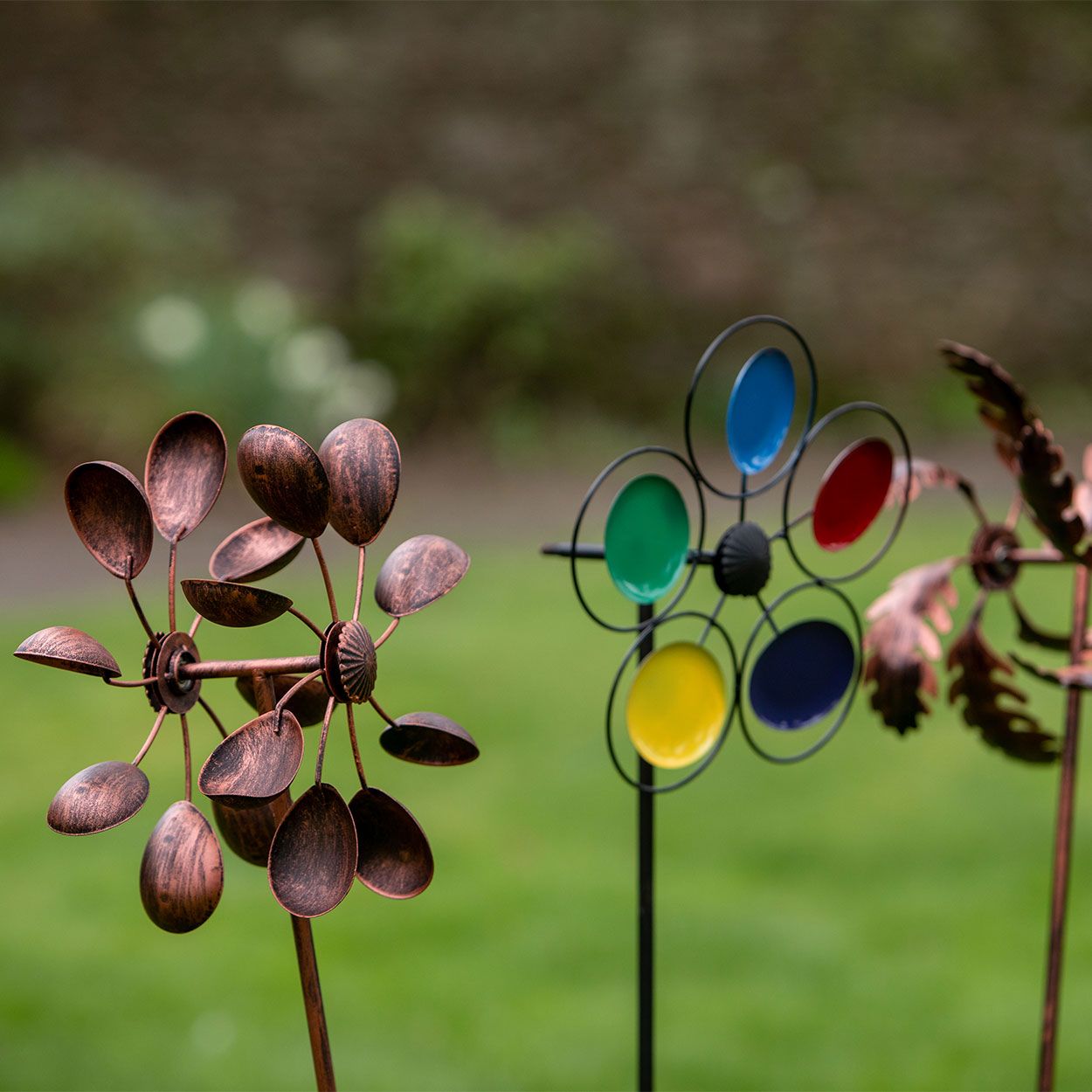 Oak Leaf Wind Spinner