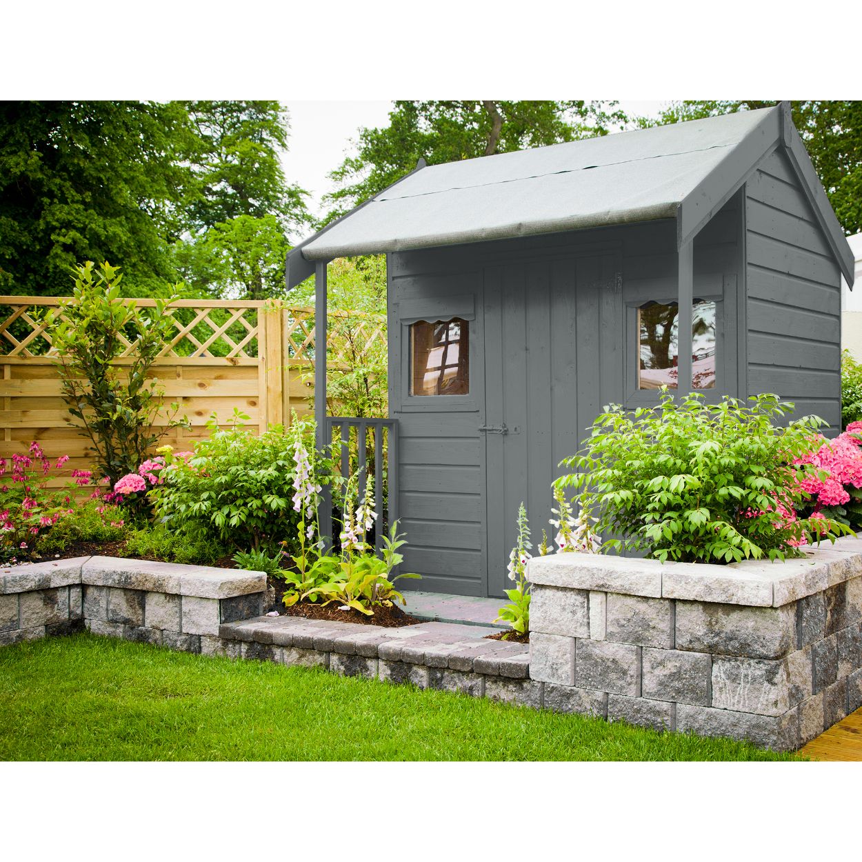 Johnstone's Garden Colours Steel Smoke 1L