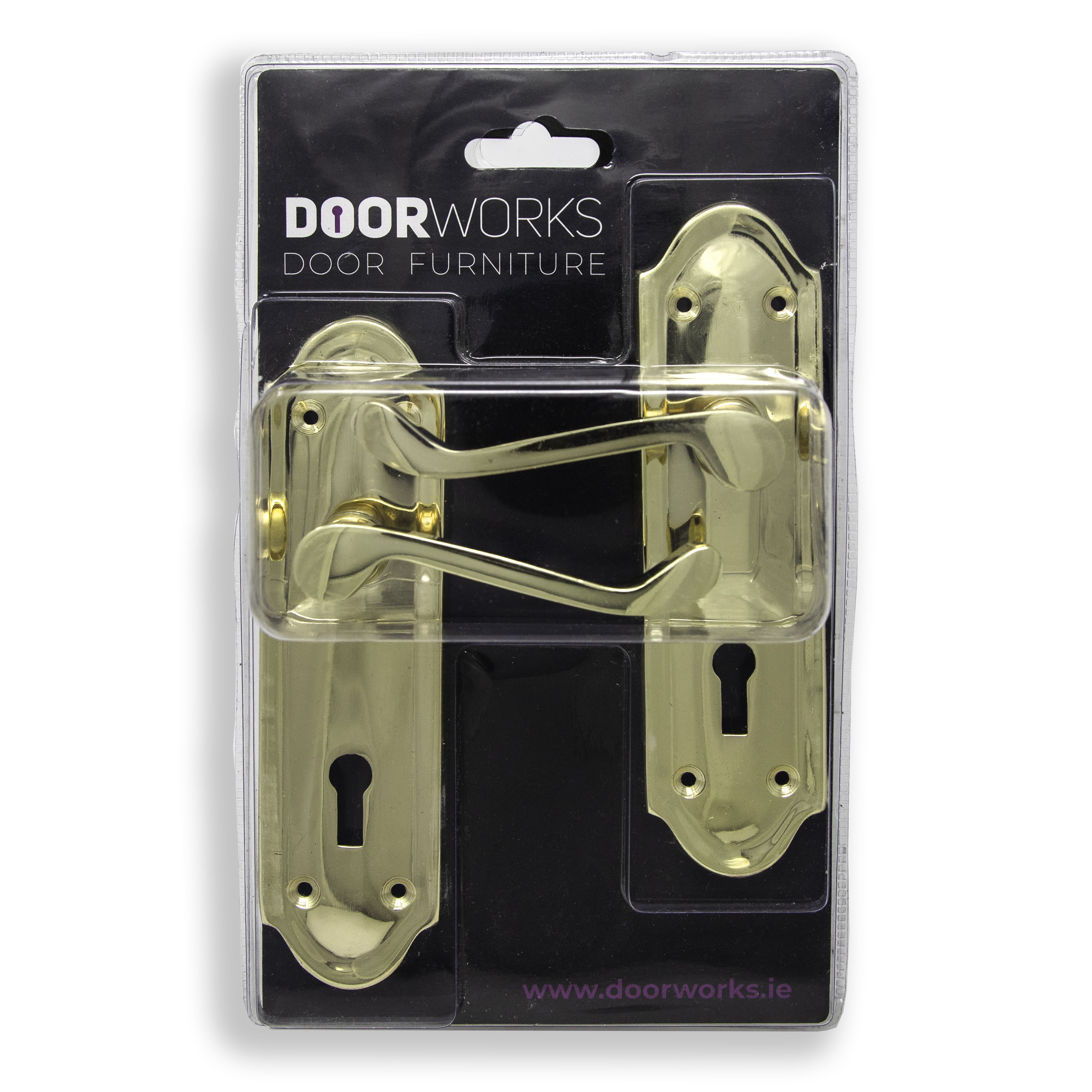 Beaumont Brass Door Handle