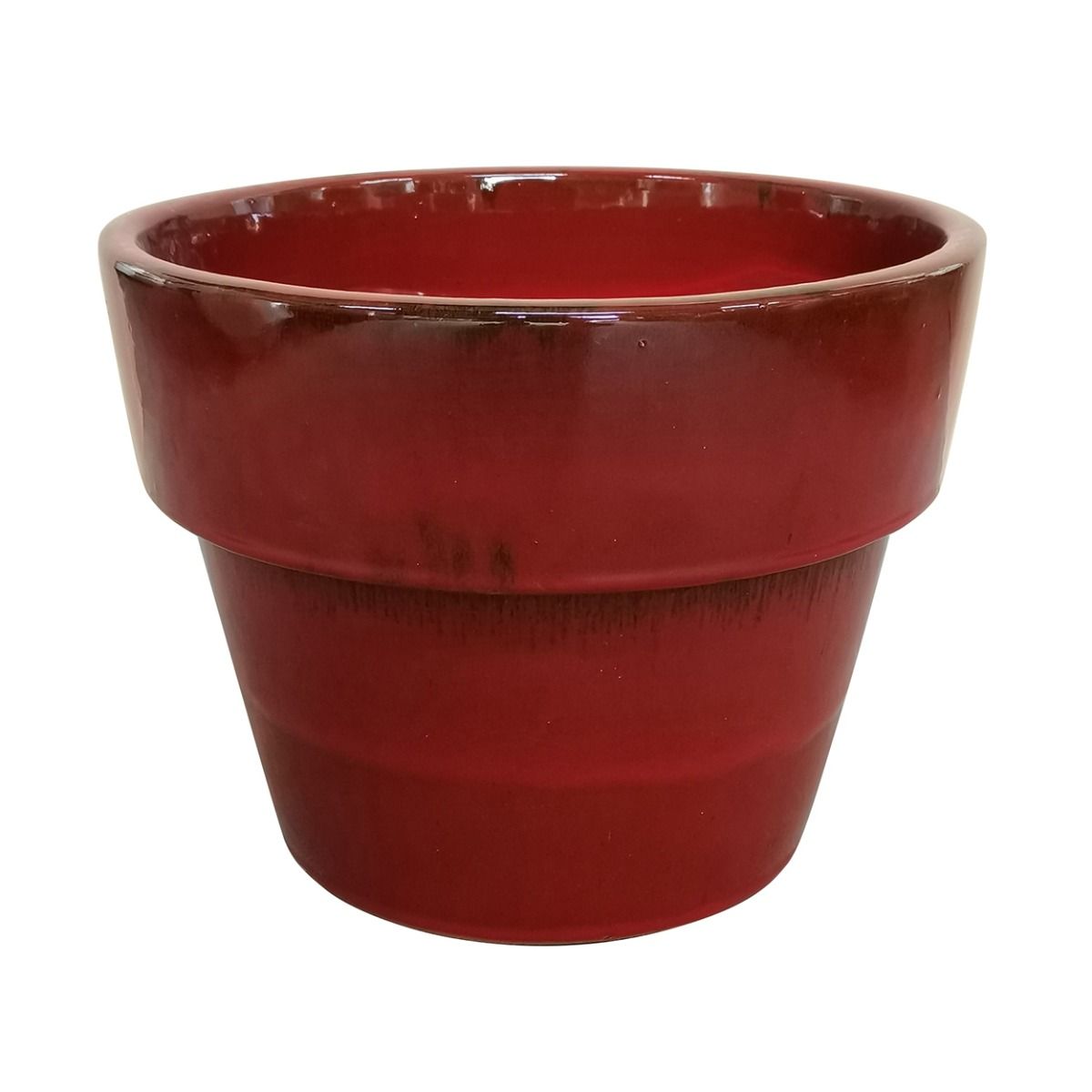 Jacob Assorted Colours Glazed Pot 30cm