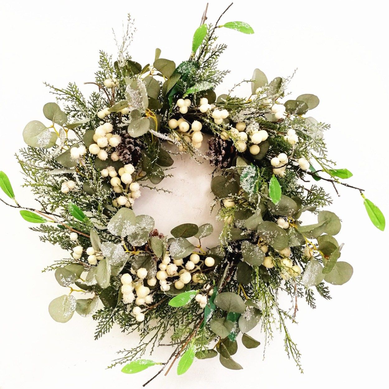 Deluxe Natural Berry Wreath 50cm