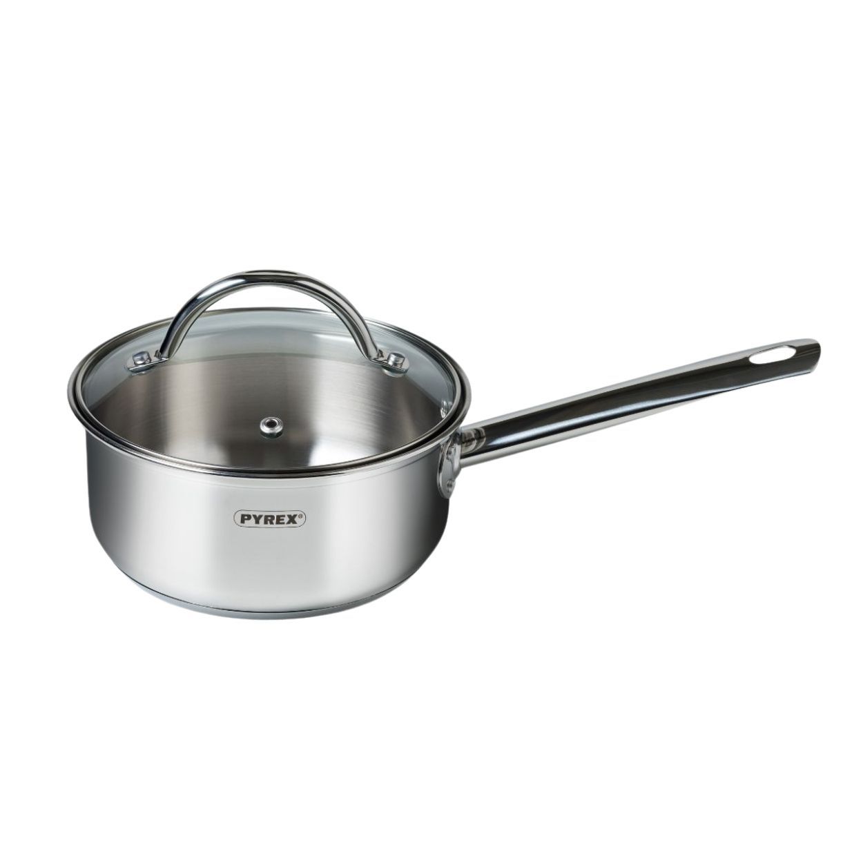 Pyrex Master 3 Piece Saucepan Set