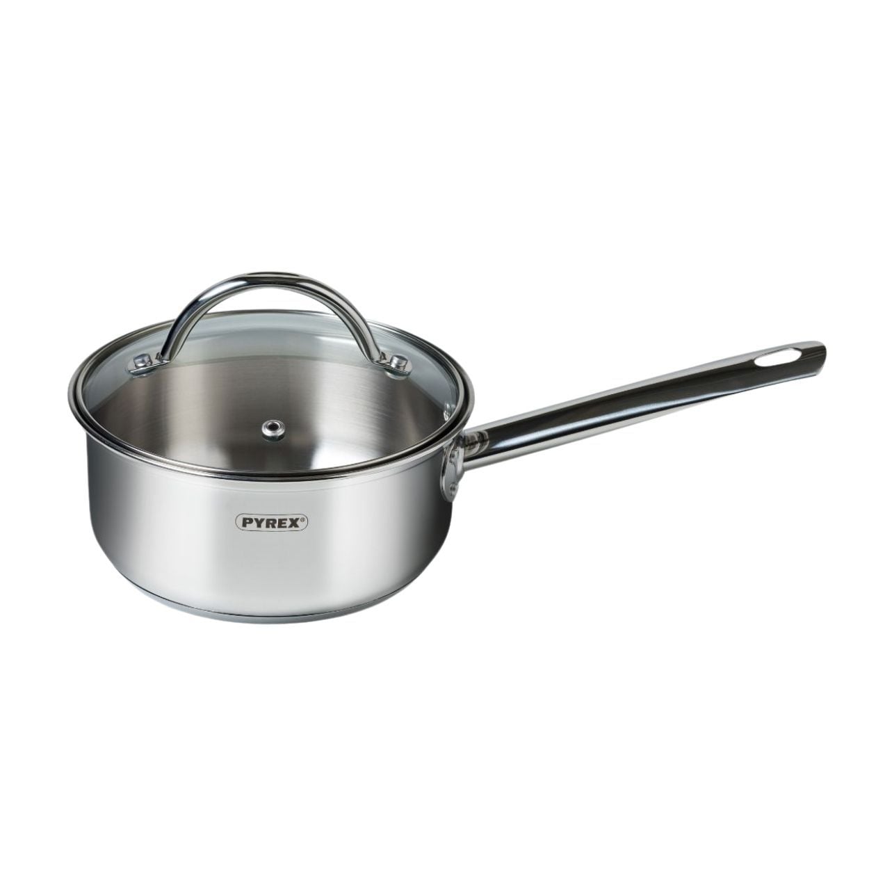 Pyrex Master 3 Piece Saucepan Set
