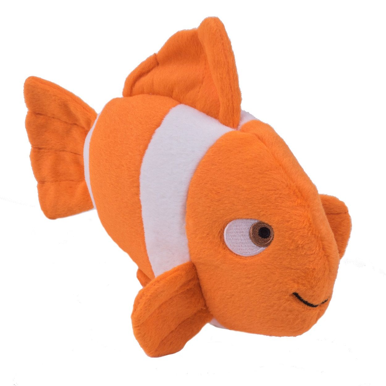 Plush & Rubber Fish Dog Toy
