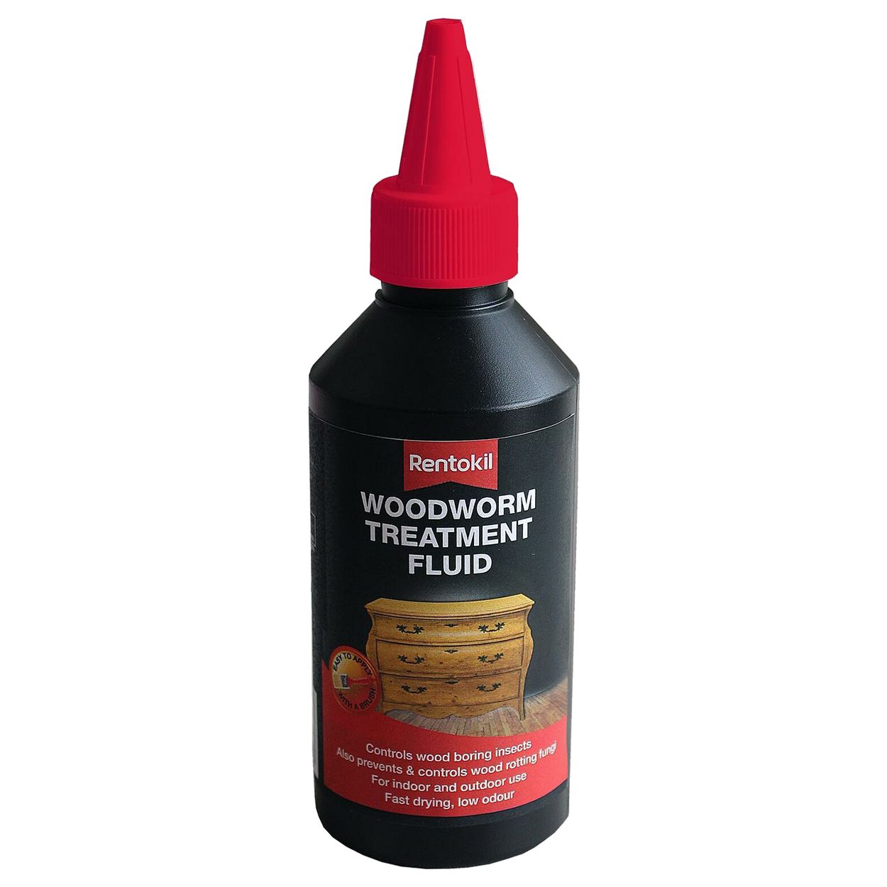 Rentokil Woodworm Treatment Fluid 250Ml