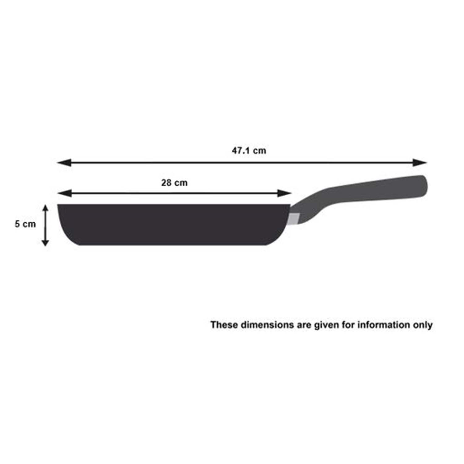 Tefal 28Cm Frypan Titanium Excellence