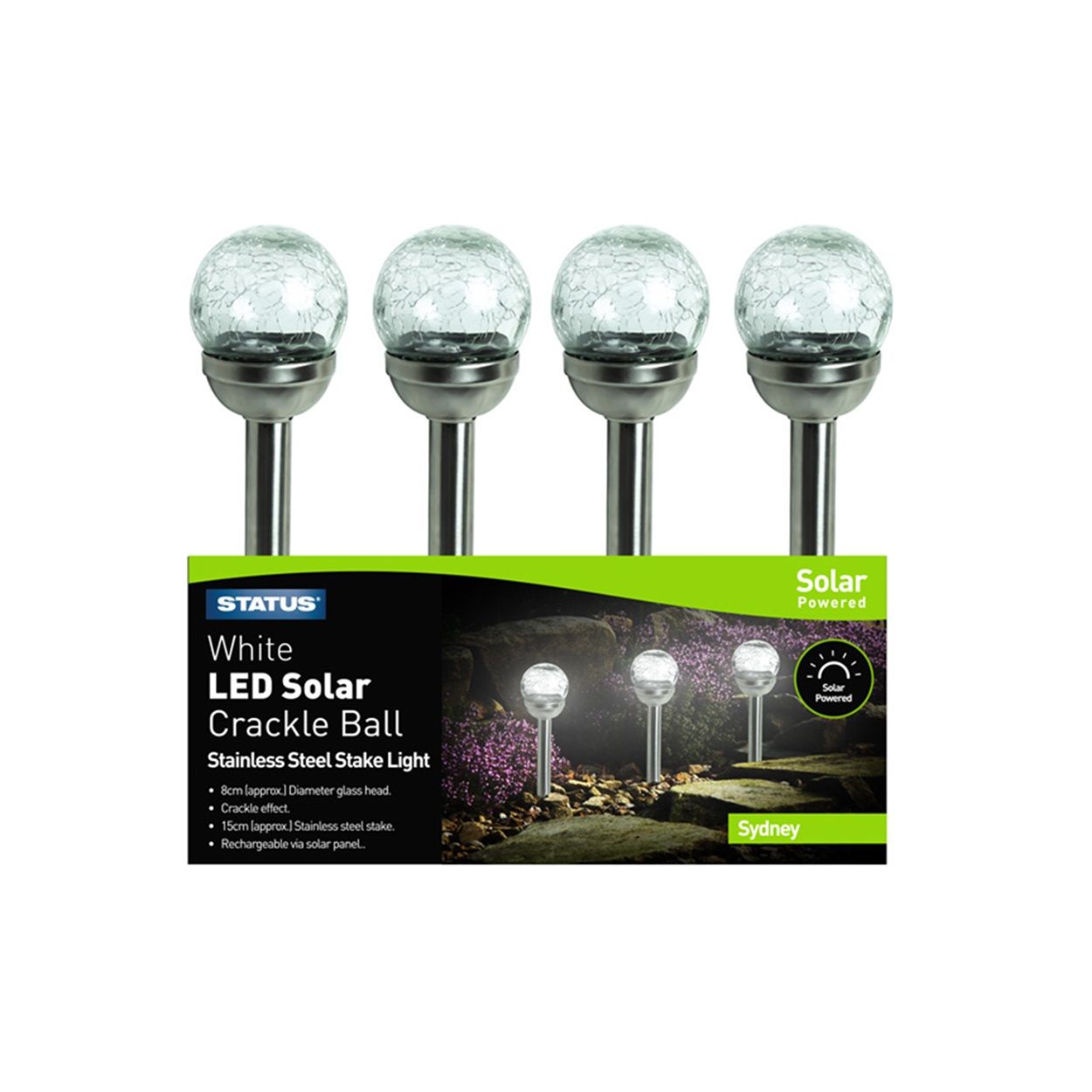 Glass Solar Light-Sydney