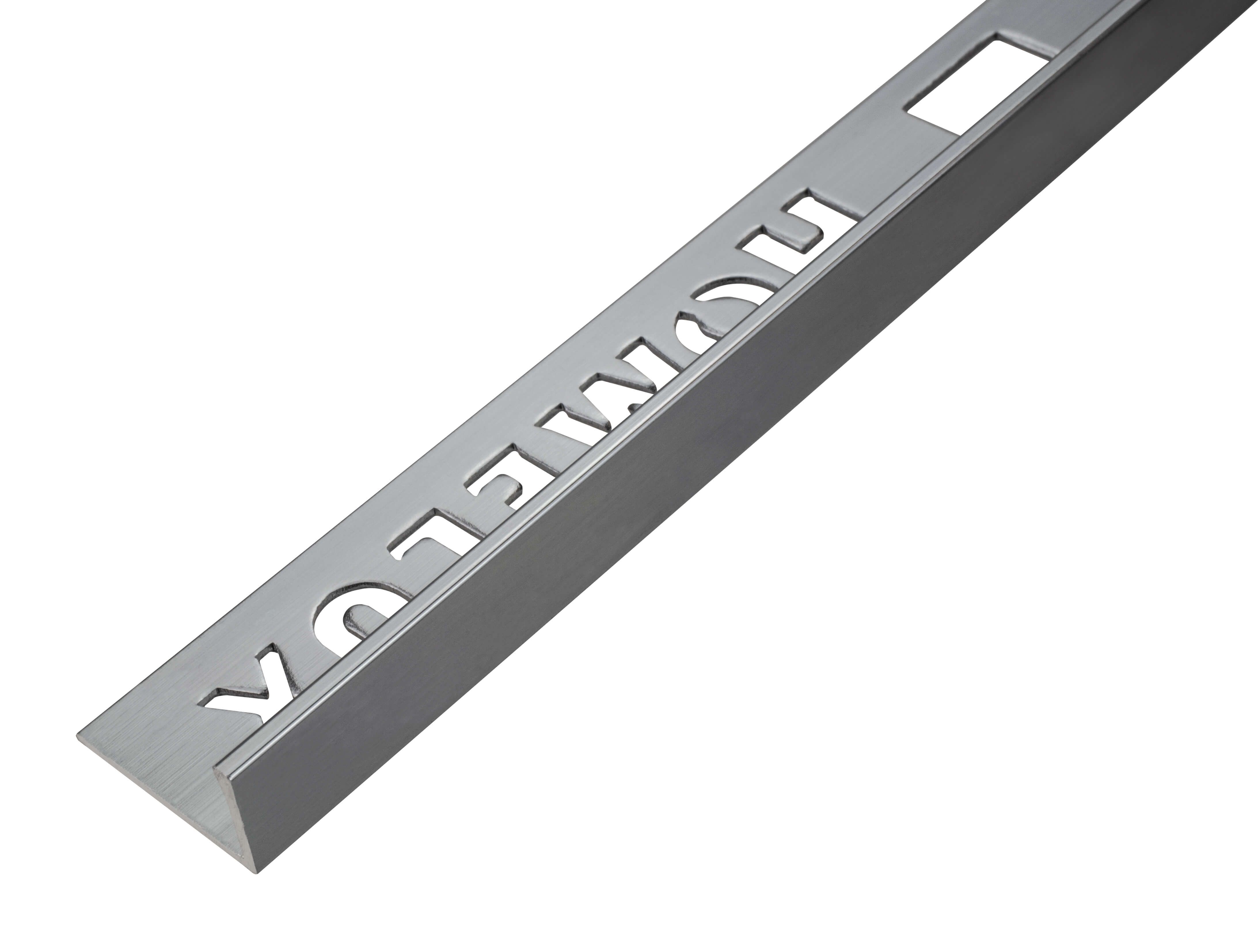 HOMELUX 10MM GUN METAL GREY METAL TILE TRIM 2.5M