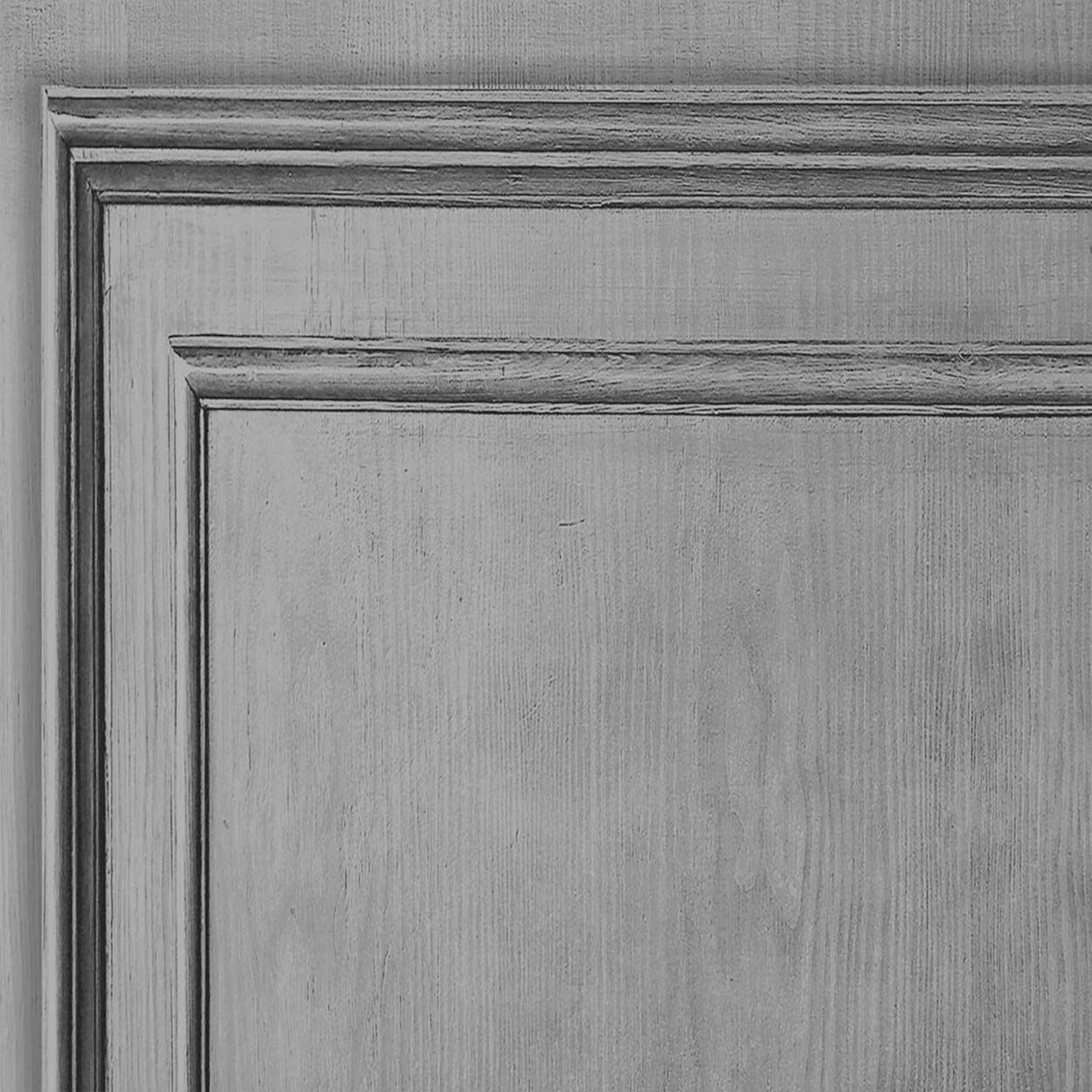 Wood Panelling Grey Wallpaper