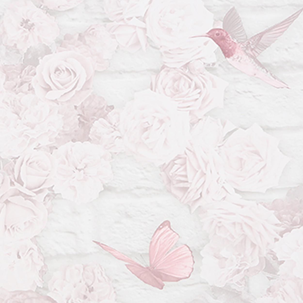 Flower Wall Wallpaper