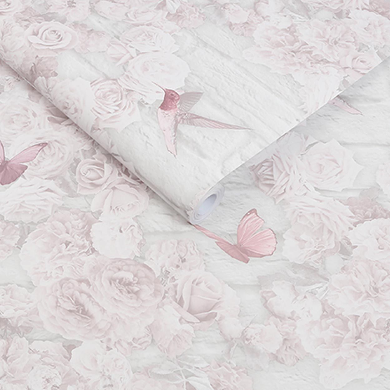 Flower Wall Wallpaper