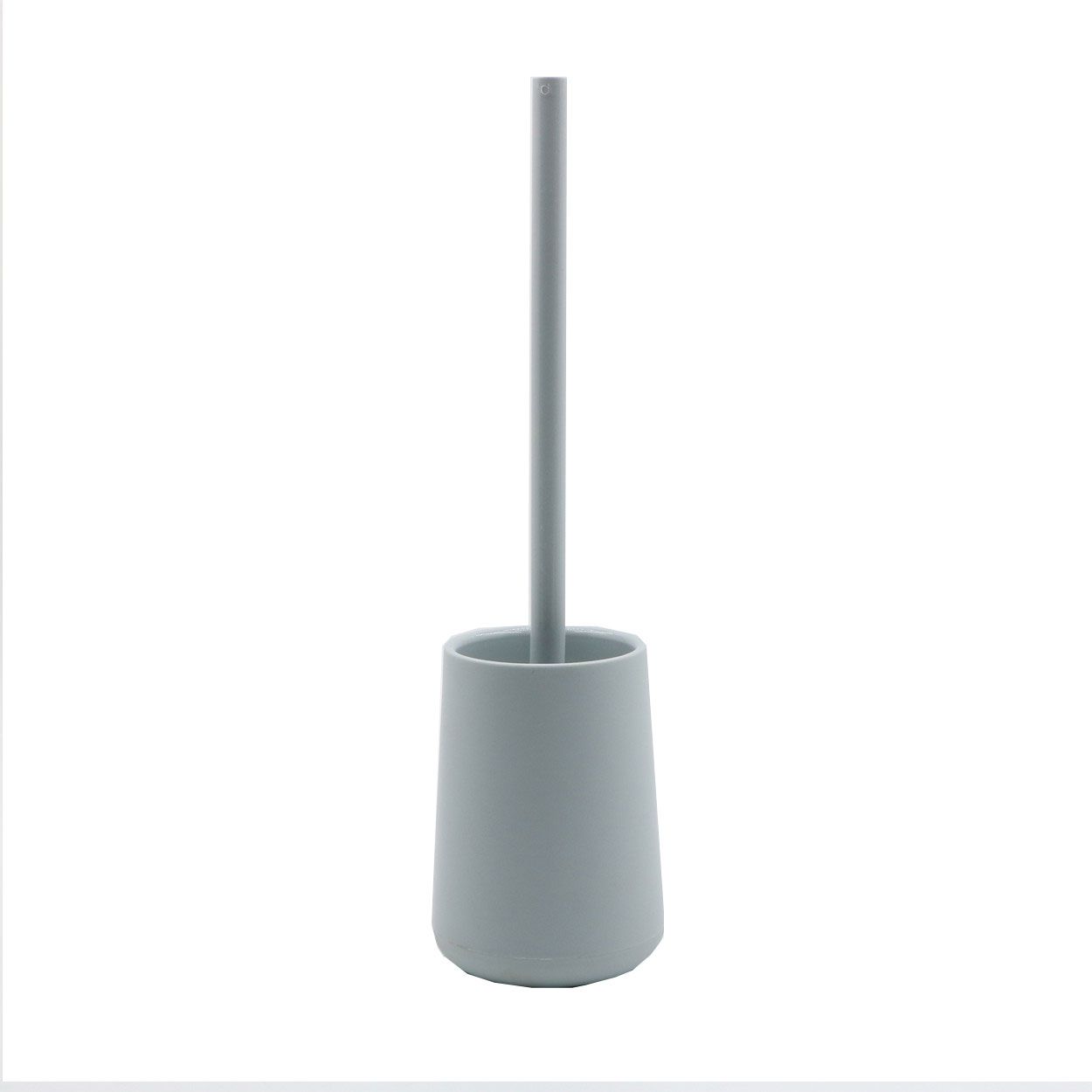 Toilet Brush & Holder Grey