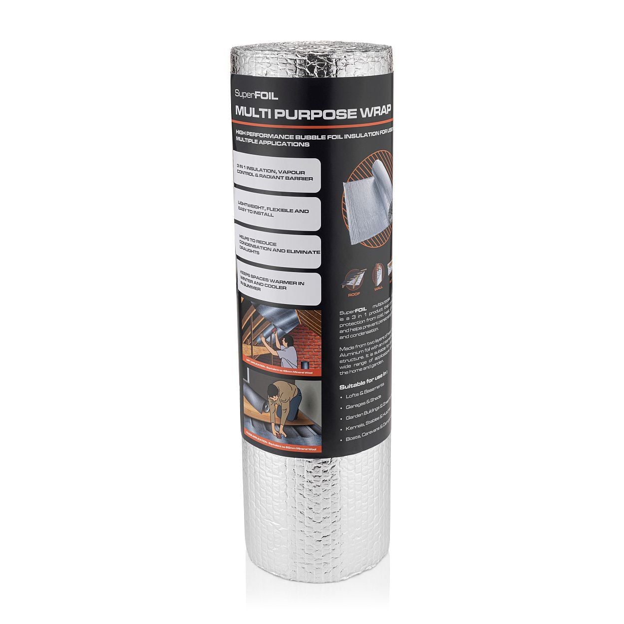 600Mm X 7.5M Multi-Purpose Insulation