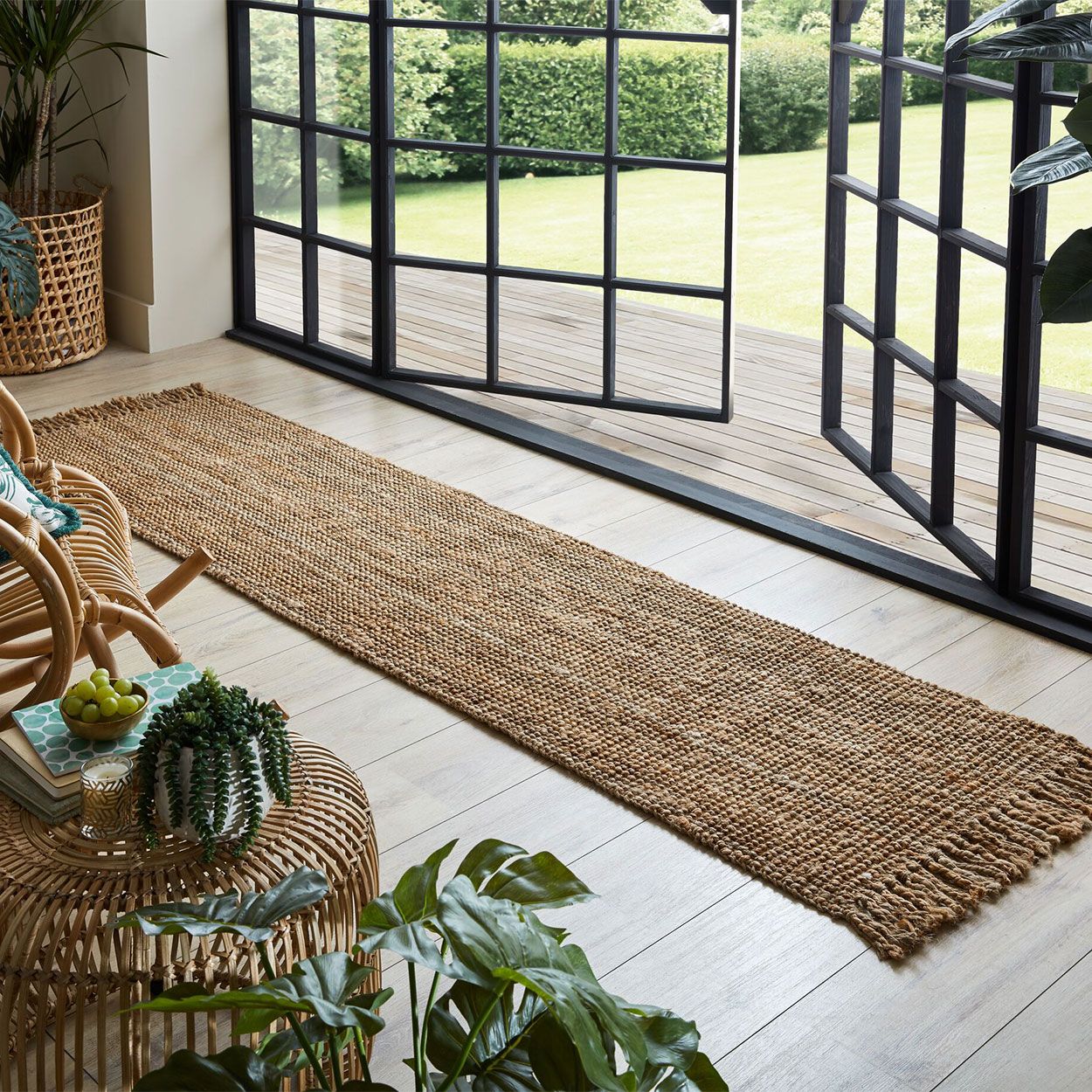 Jute Natural 60cm x 230cm Runner