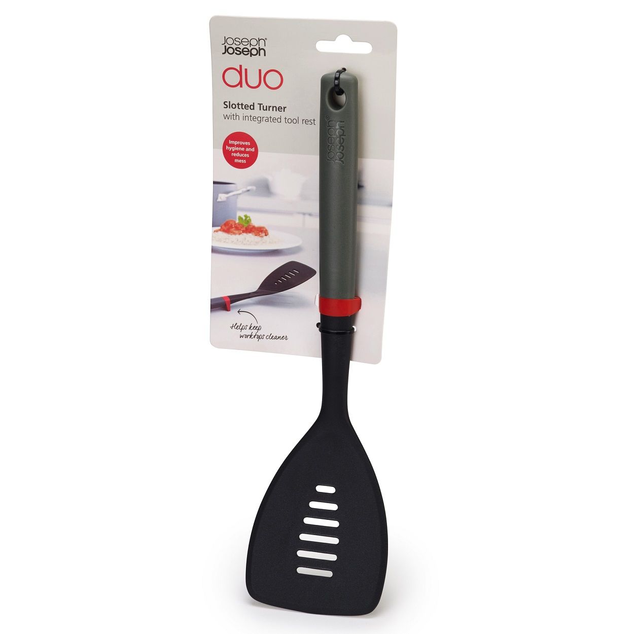 Joseph Joseph Duo Slotted Turner W/Tool Rest