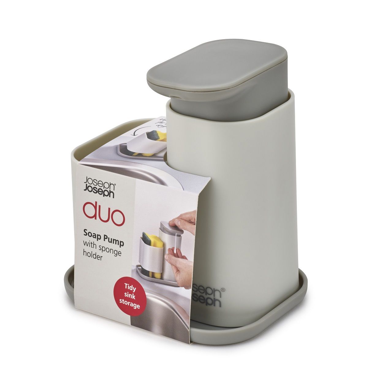 Joseph Joseph Duo Soap Dispenser W/Sponge Holder