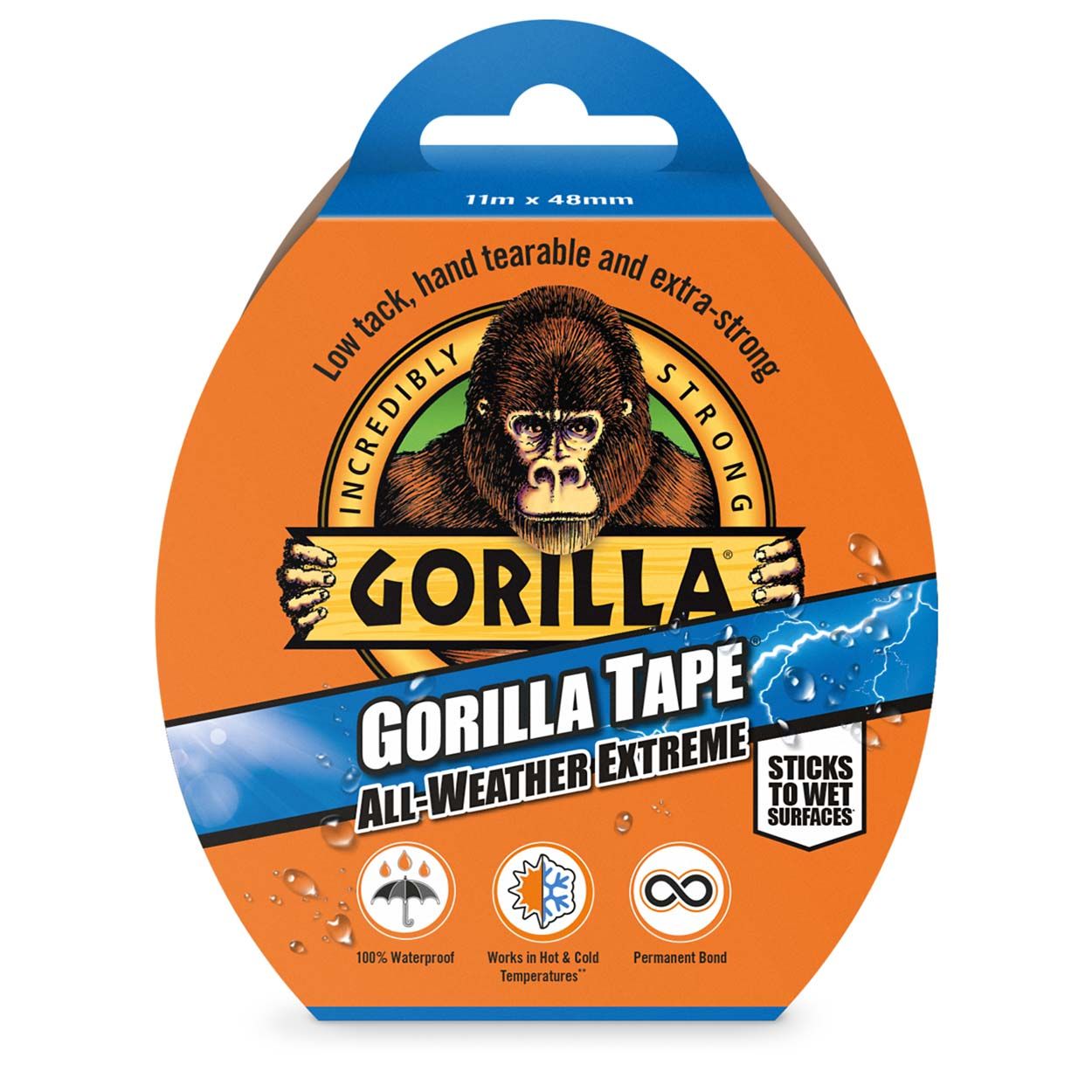 Gorilla All Weather Tape 11M