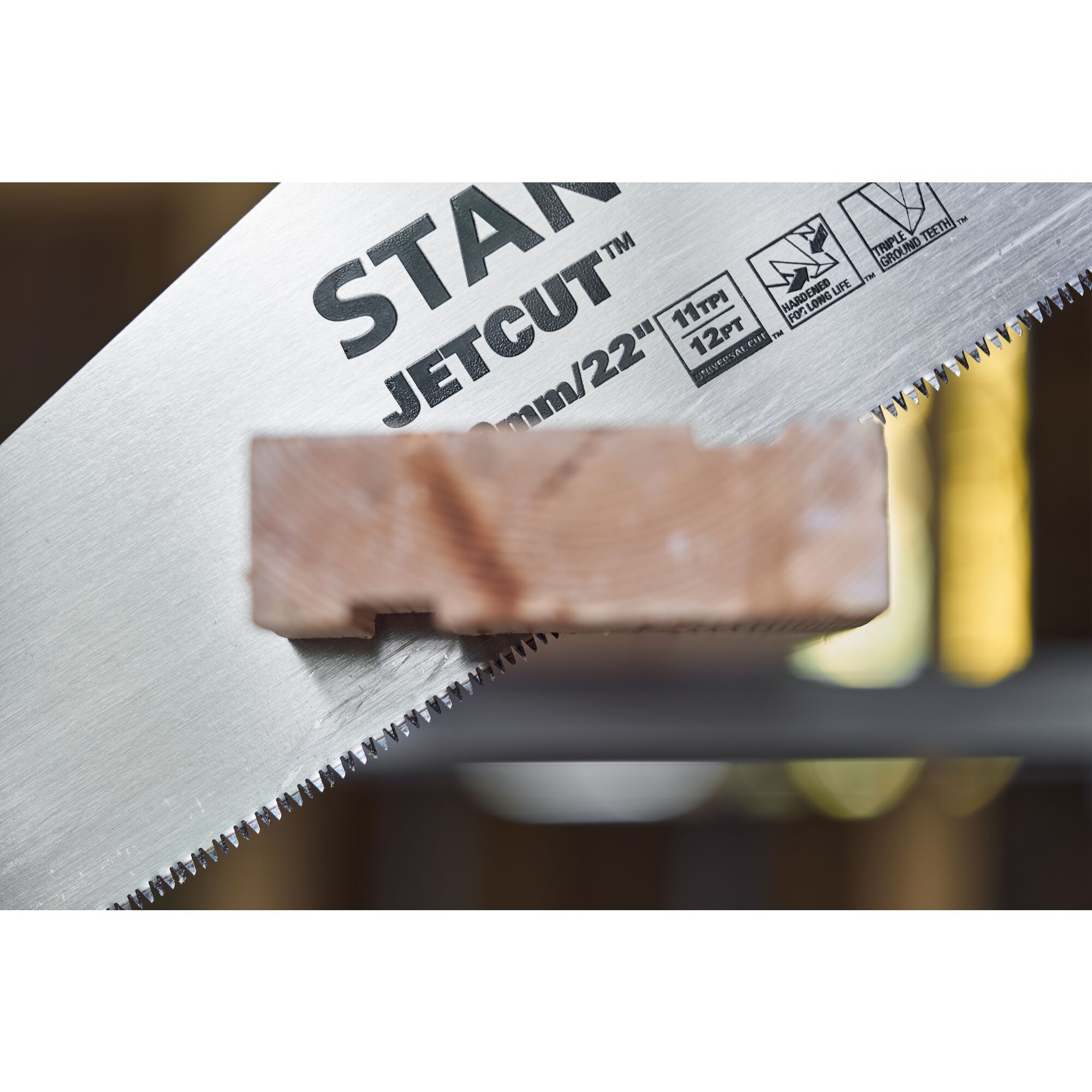 Stanley Jet-Cut 22In/550Mm, 11 Tpi Handsaw
