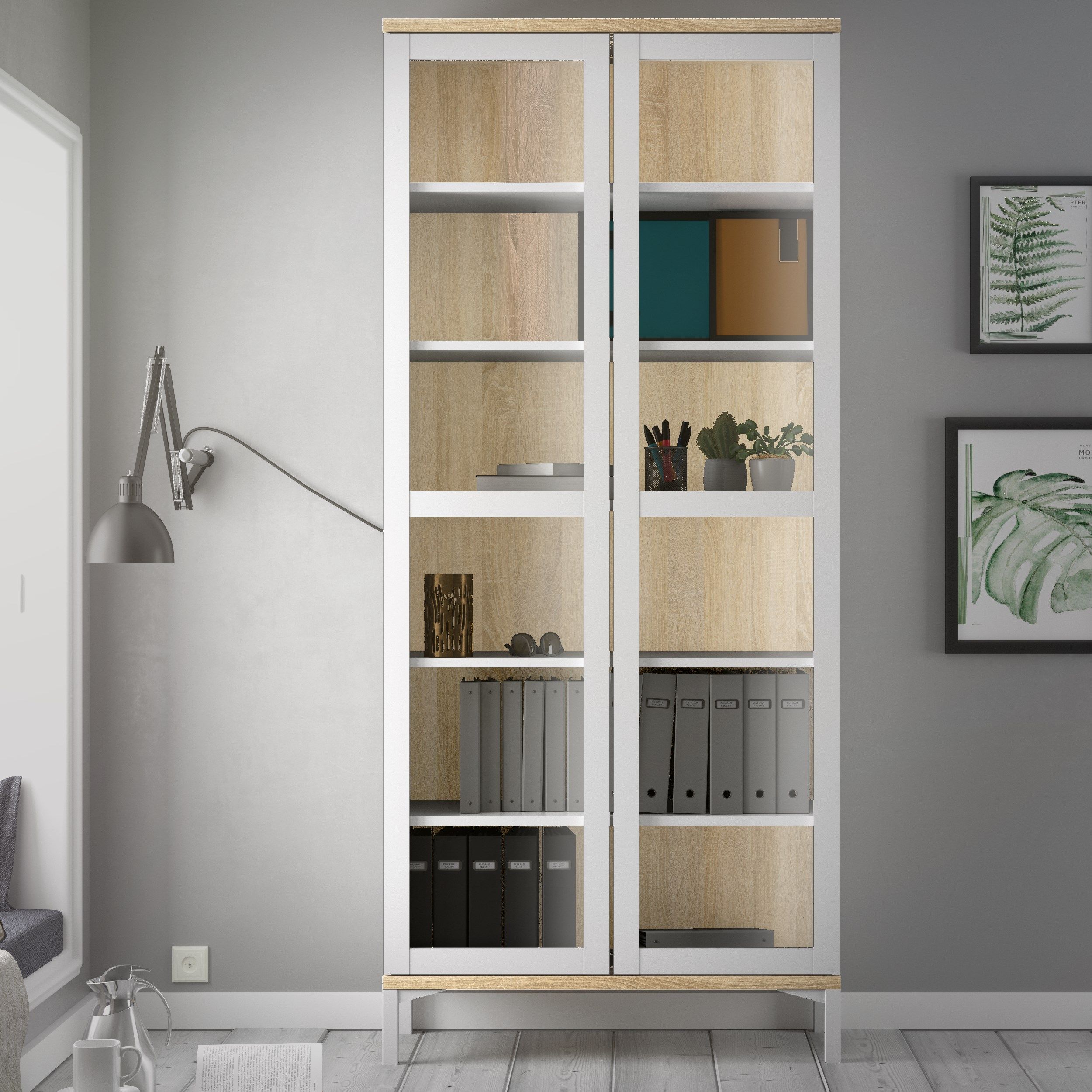 Roomers China Cabinet with 2 Doors