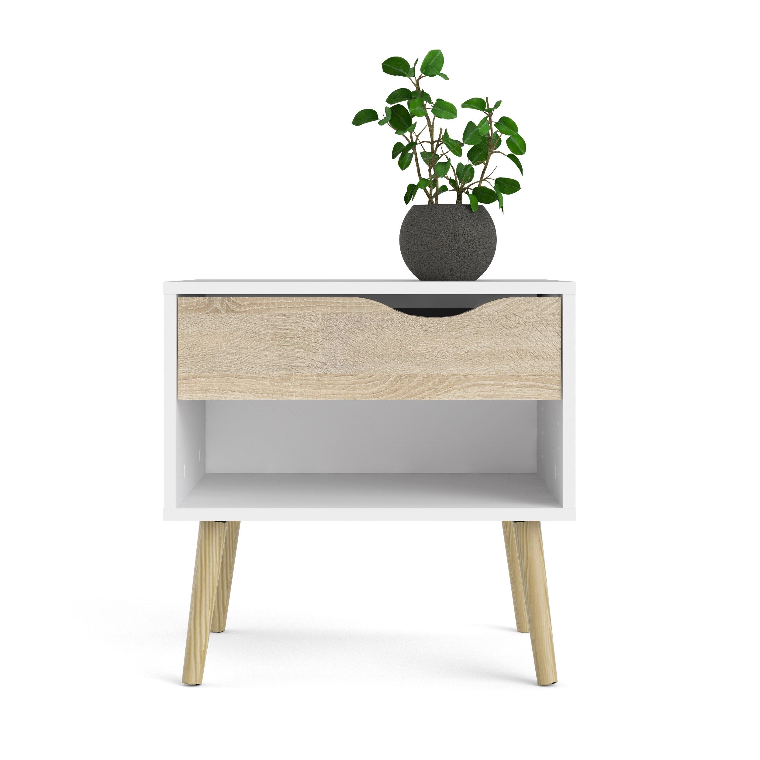 Oslo Nightstand 1 Drawer