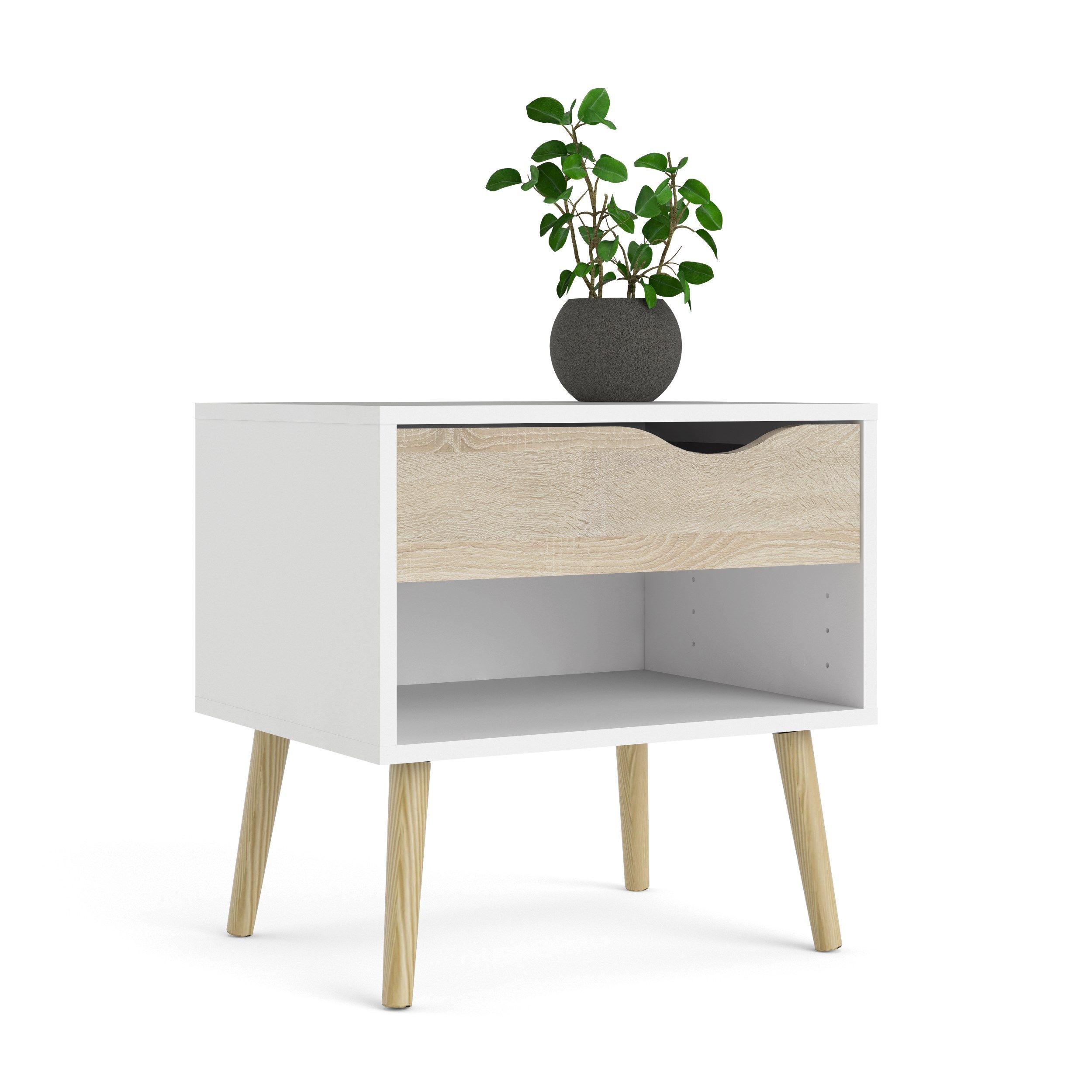 Oslo Nightstand 1 Drawer