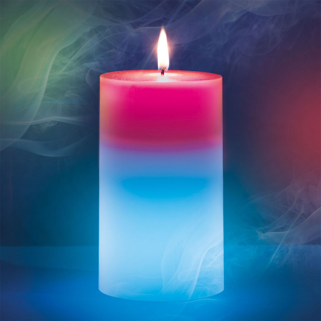 JML Mood Magic Colour Changing Real Wax Candle Pink
