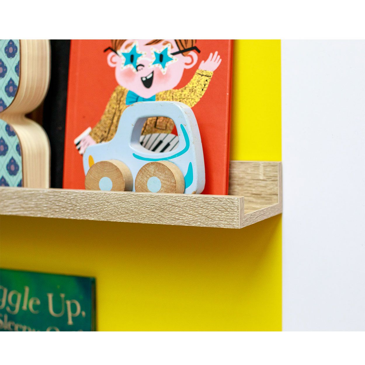 Dura Display Shelf Oak Effect