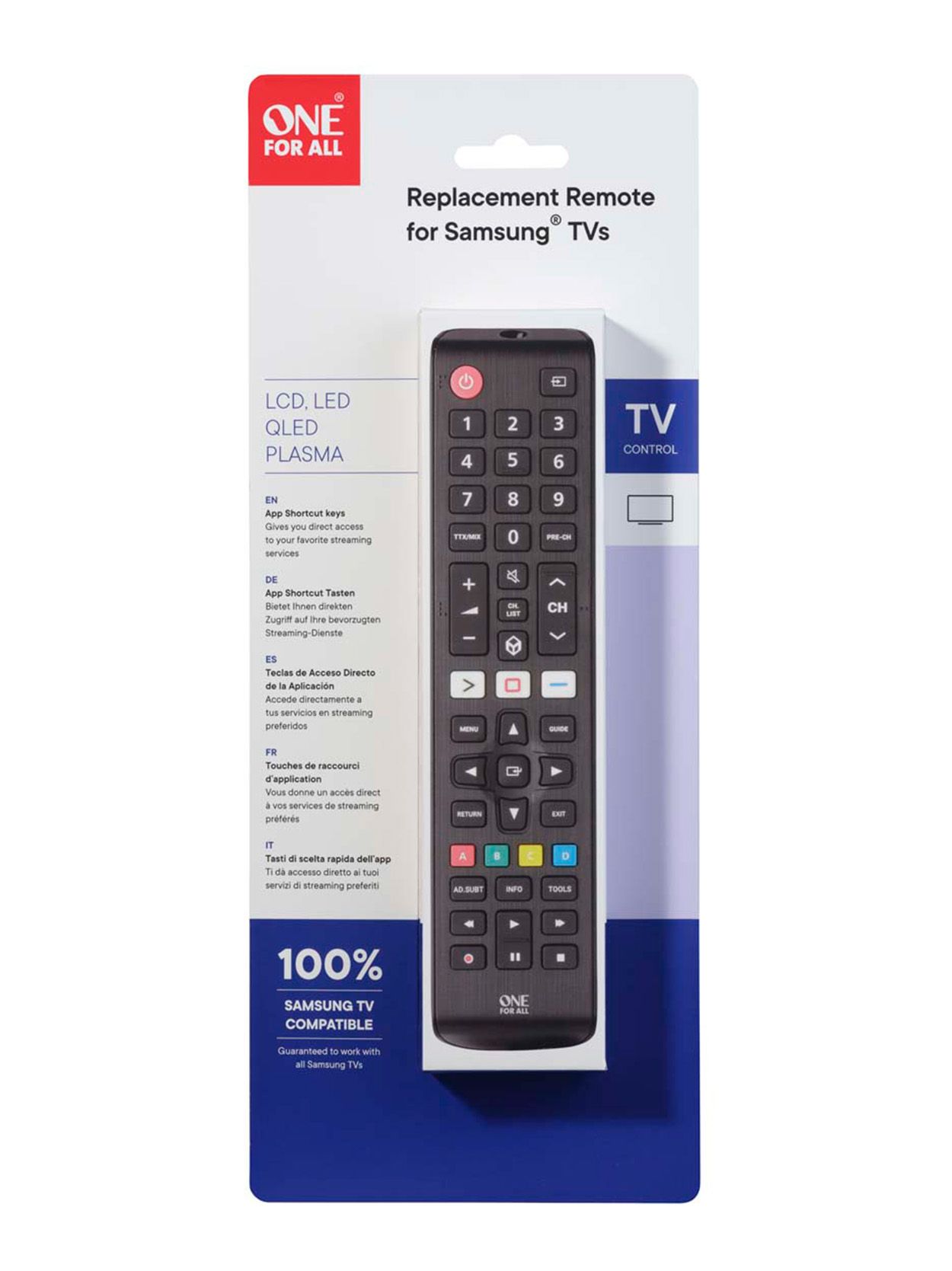 Sony TV Replacement Remote Control, Smart Buttons
