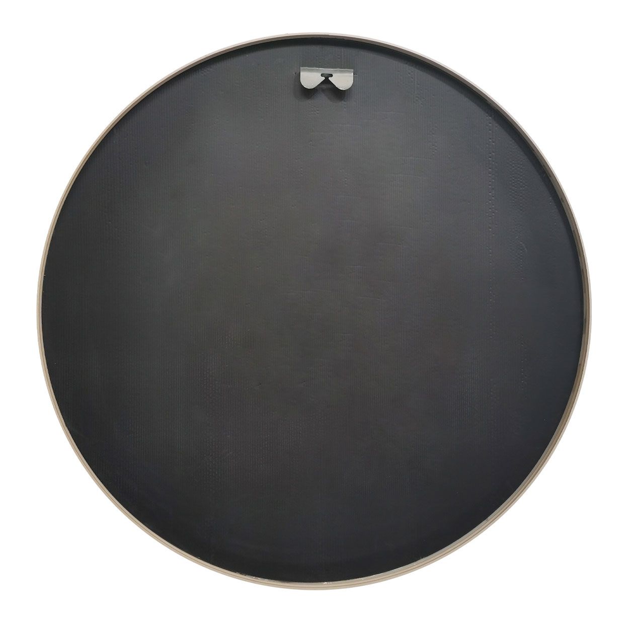 Wood Round Mirror 50cm