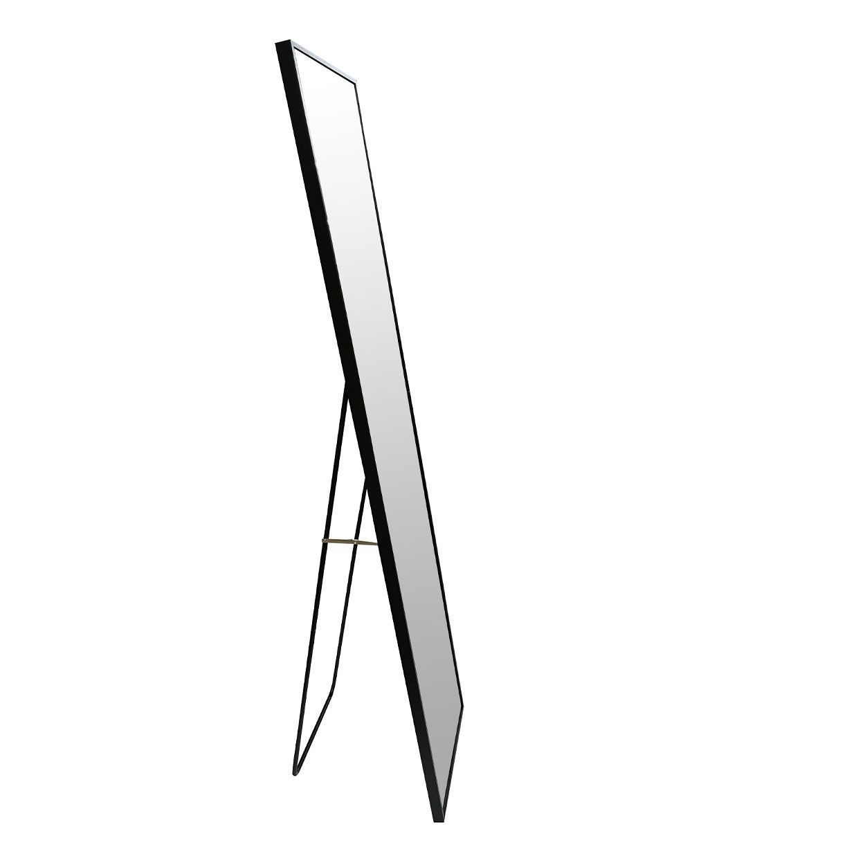 Wall Or Freestanding Mirror Black 35cm x 150cm