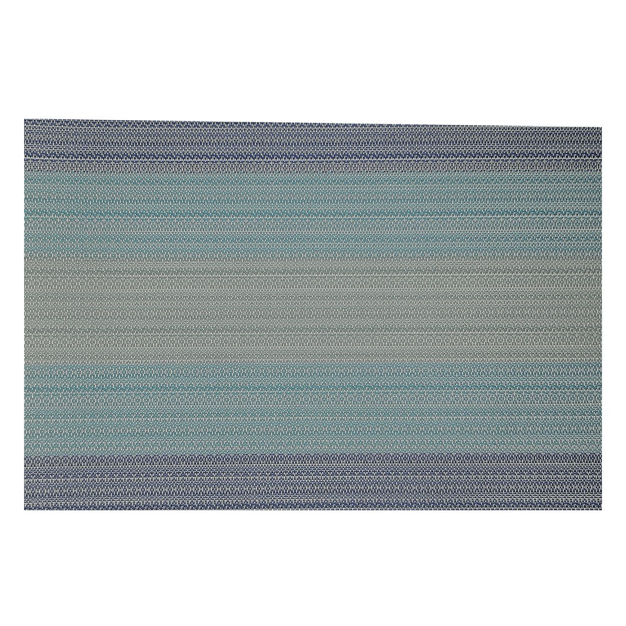 Woven Stripes Placemat Blue 45 X 30Cm