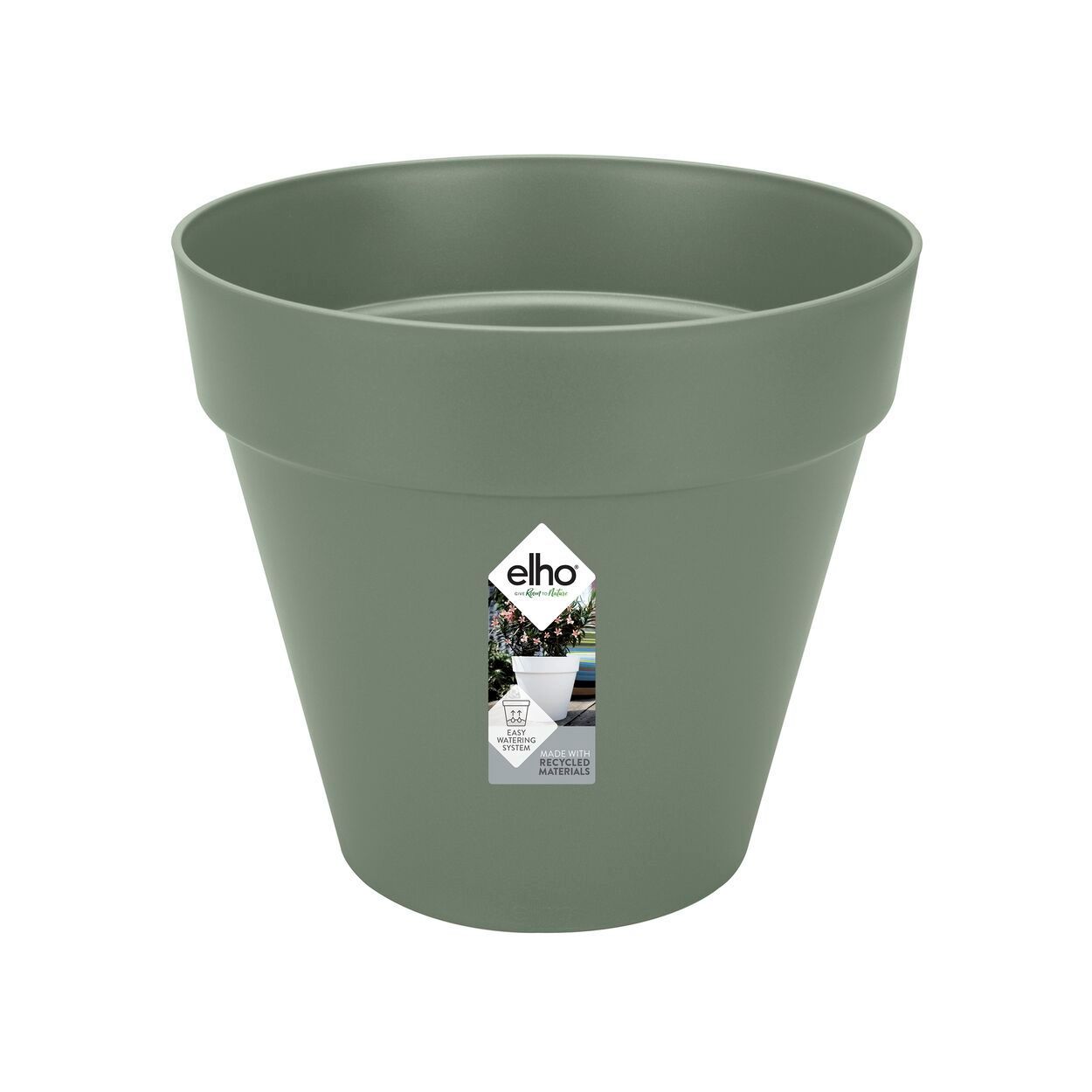 Loft Urban Round Pot 30cm - Green