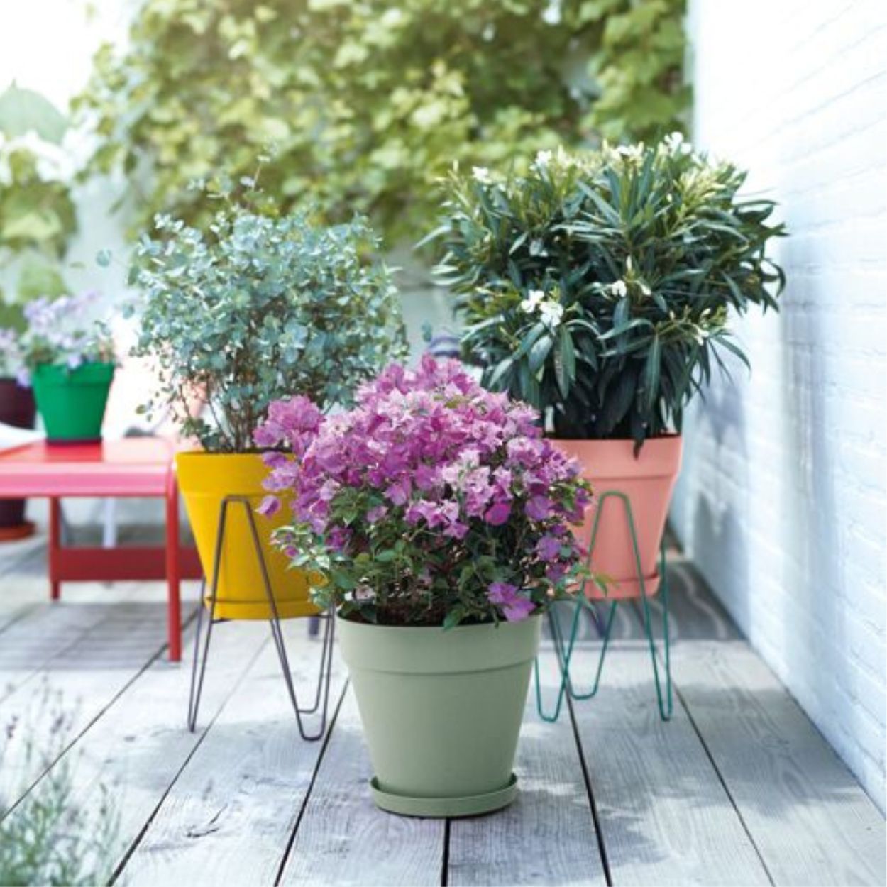 Loft Urban Round Pot 30cm - Green