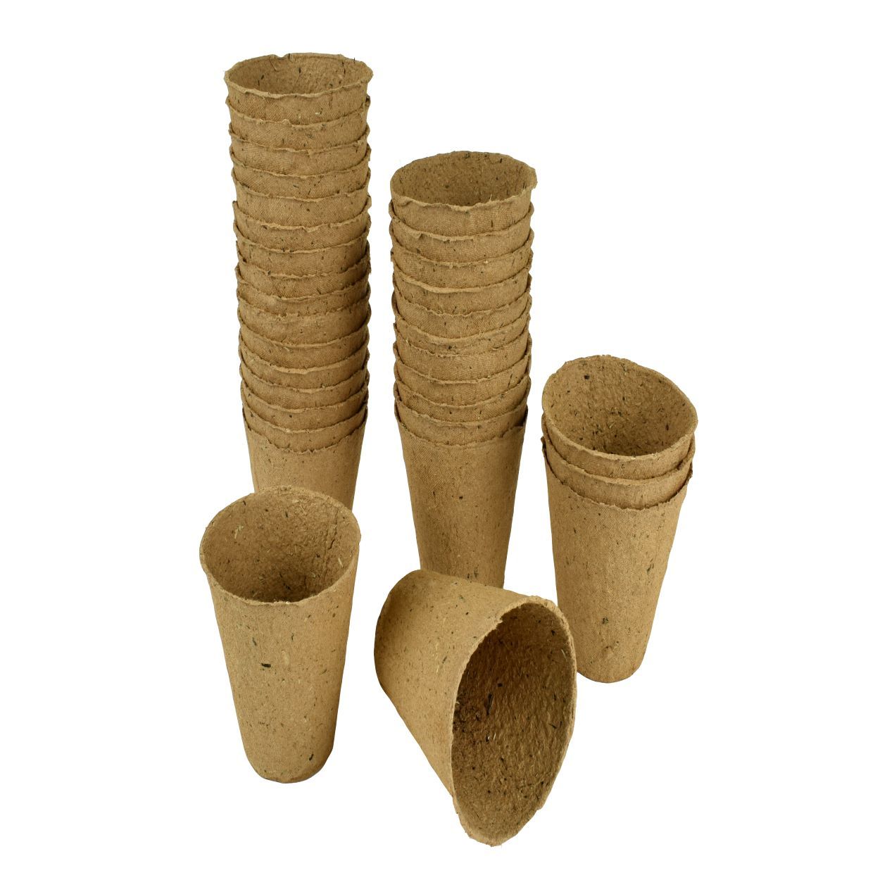 96Pk 6cm Gro-Sure Fibre Pots Round