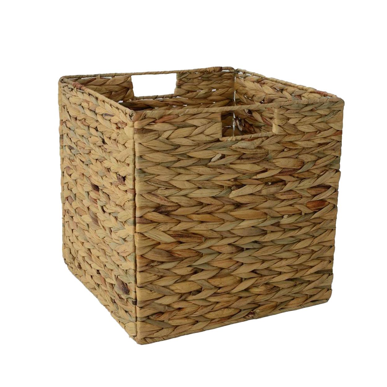 Foldable Natural Water Hyacinth Storage Basket