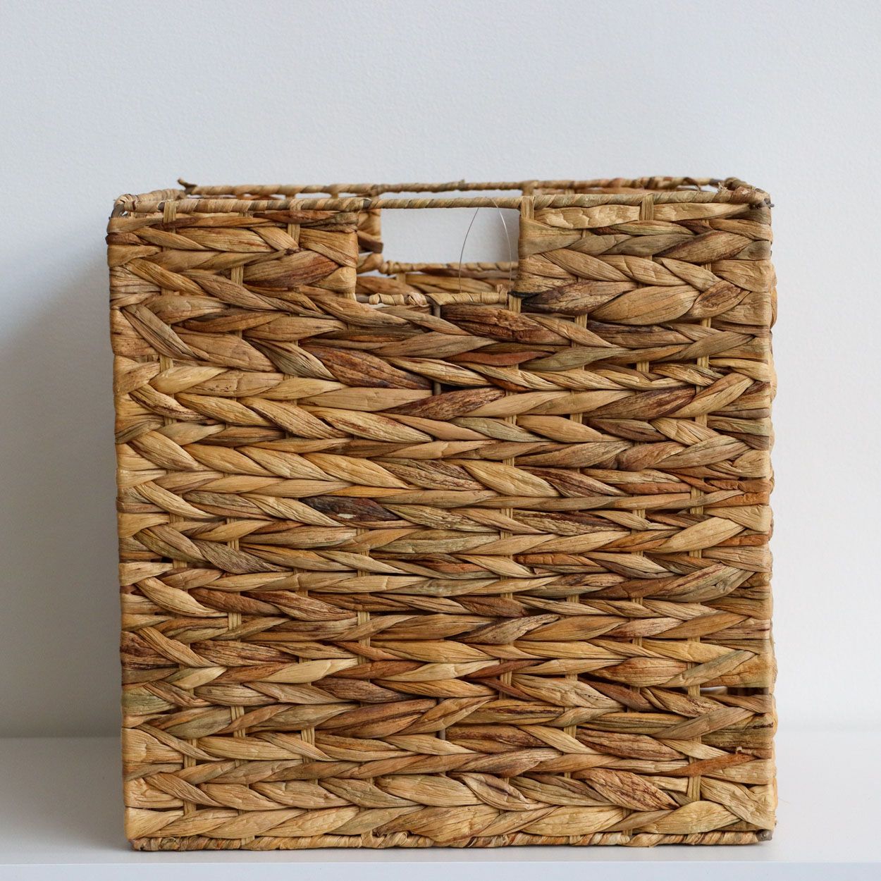 Foldable Natural Water Hyacinth Storage Basket