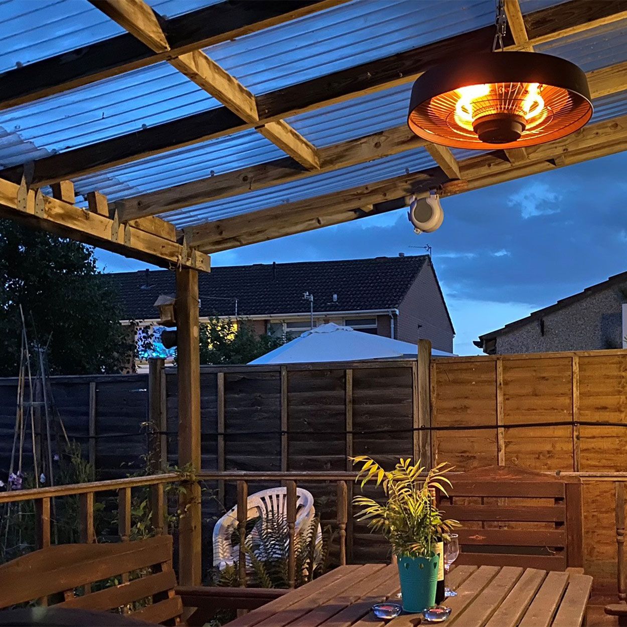 2000W Hanging Electric Heater