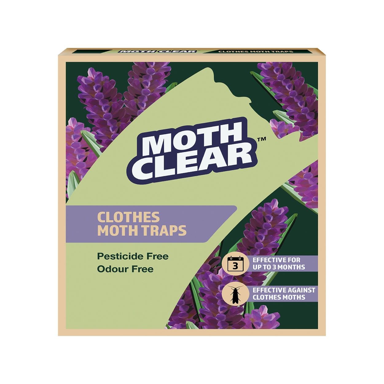 Moth Clear Clothes Moth Trap 2 Pack