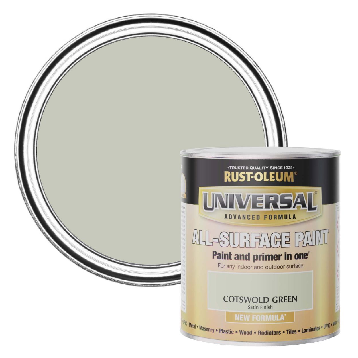 Rust-Oleum Universal Cotswold Green Satin 750ml