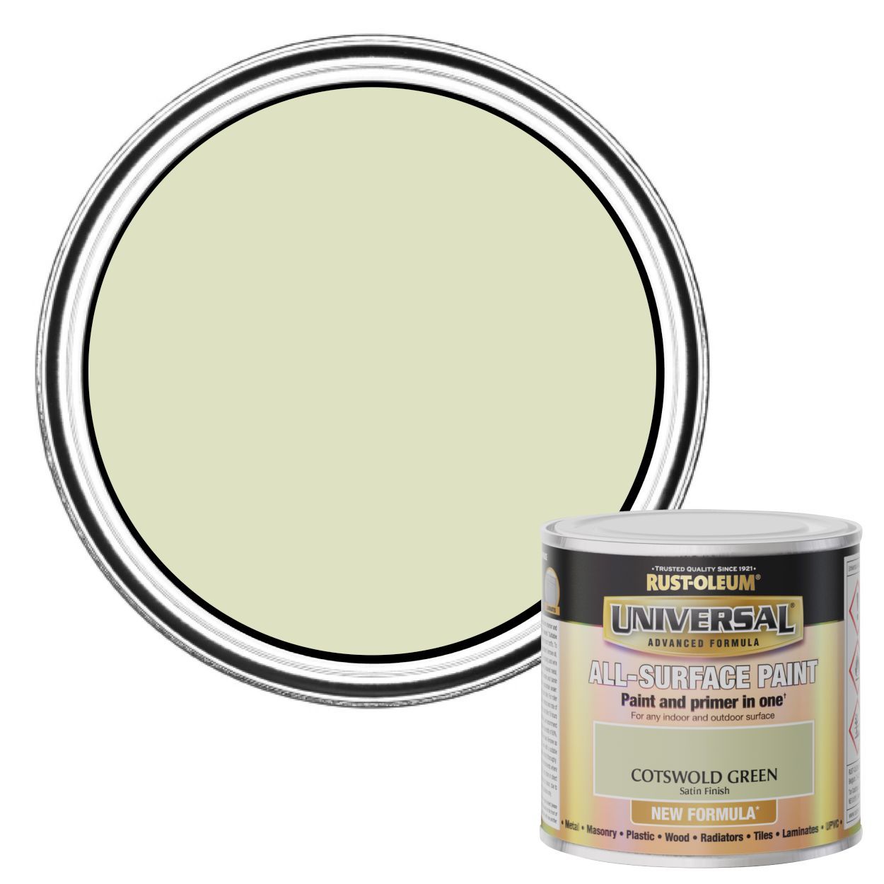 Rust-Oleum Universal Cotswold Green Satin 250ml