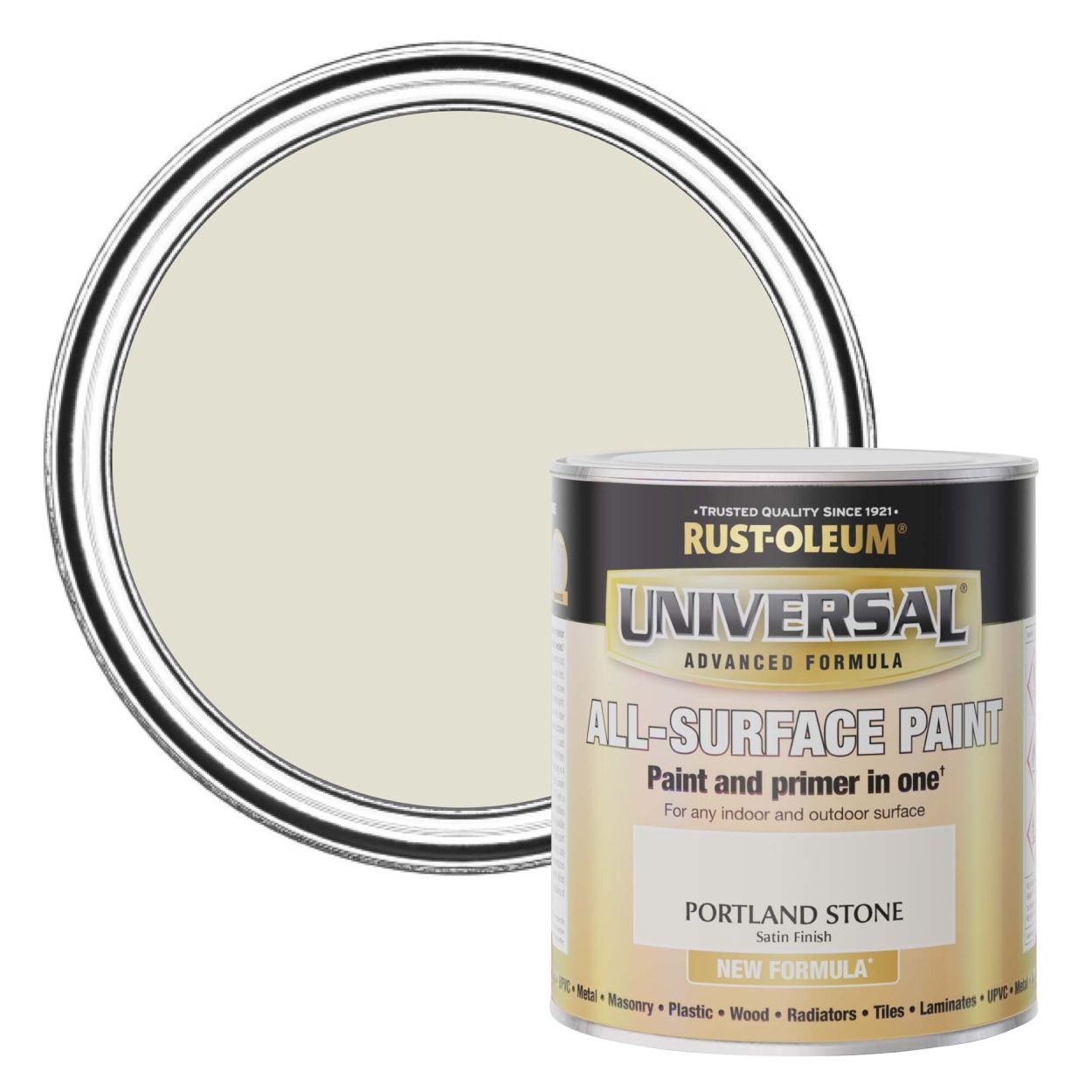 Rust-Oleum Universal Portland Stone Satin 750ml
